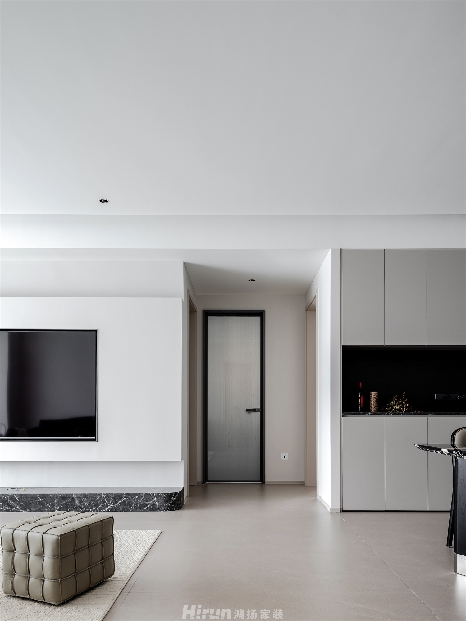 寶能公館140㎡雅致現(xiàn)代四居室 裝修案例實(shí)景圖-6