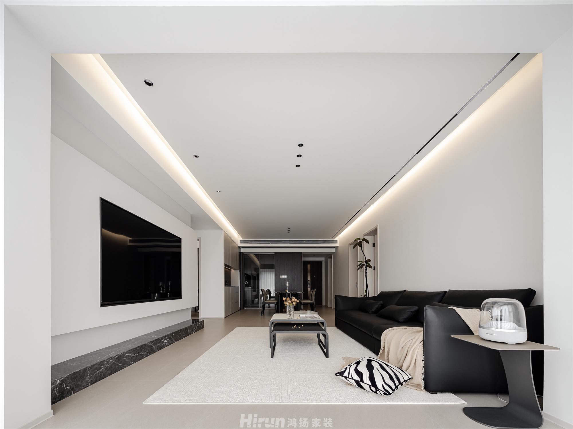 寶能公館140㎡雅致現(xiàn)代四居室 裝修案例實(shí)景圖-17