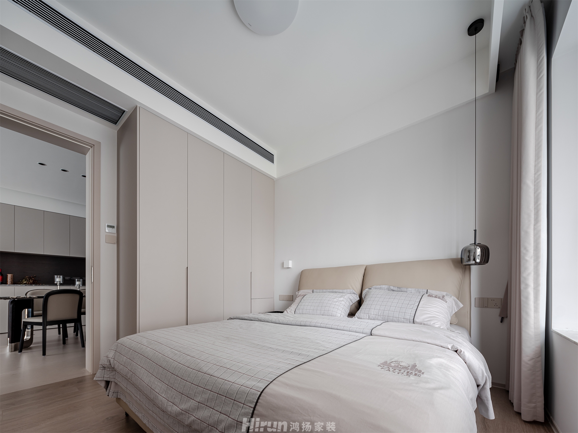 寶能公館140㎡雅致現(xiàn)代四居室 裝修案例實(shí)景圖-12