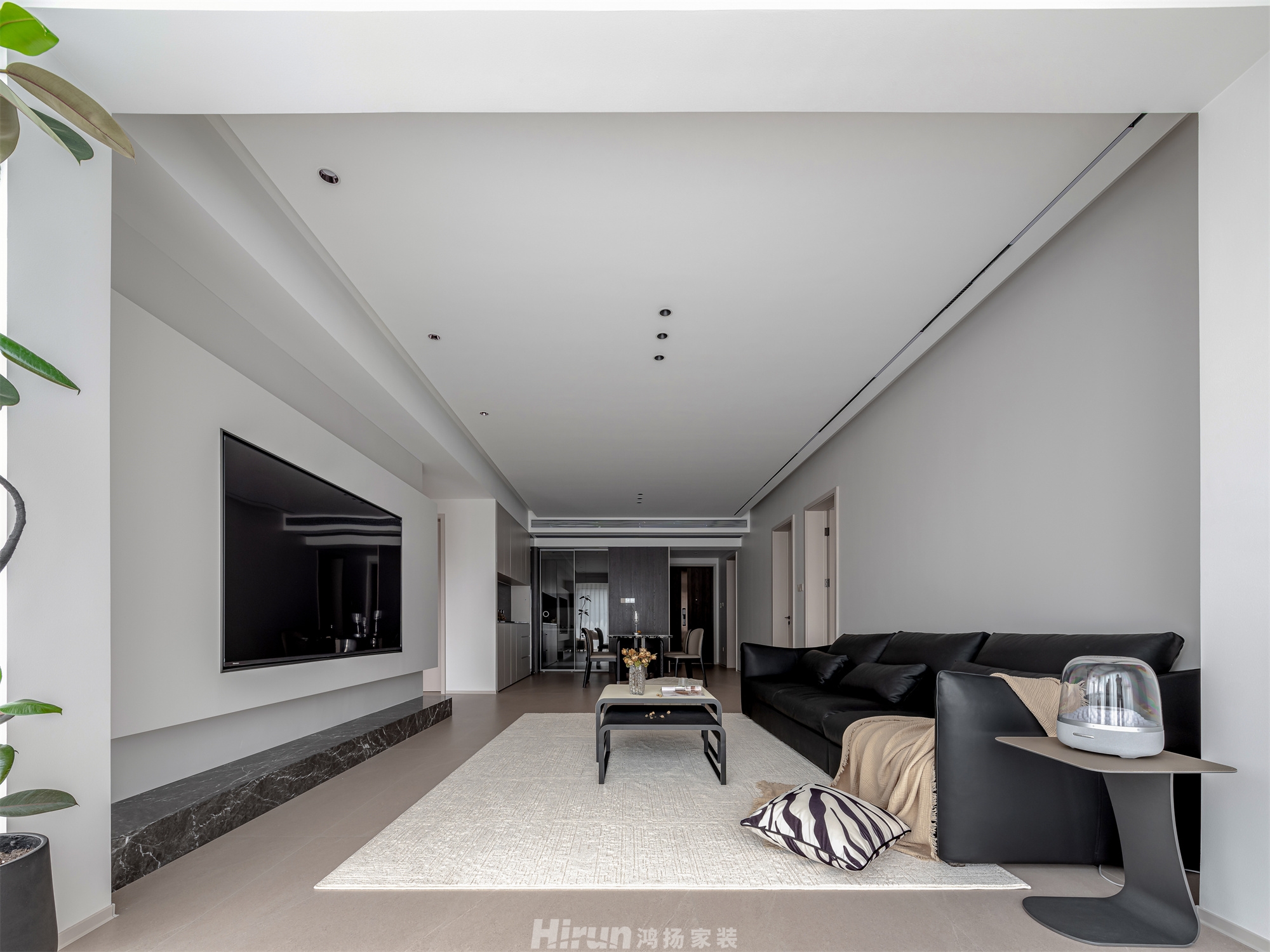 寶能公館140㎡雅致現(xiàn)代四居室 裝修案例實(shí)景圖-11