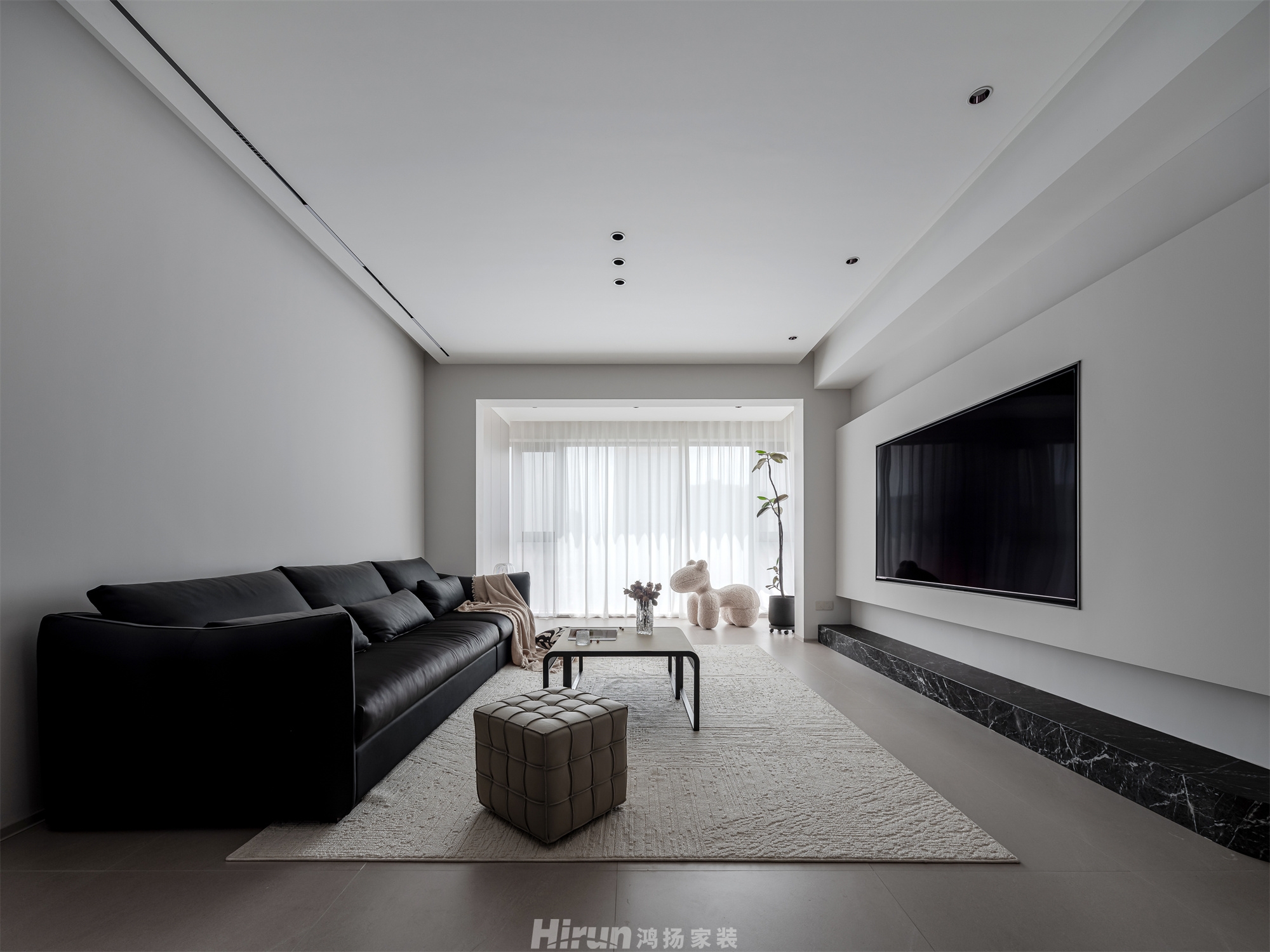 寶能公館140㎡雅致現(xiàn)代四居室 裝修案例實(shí)景圖-19