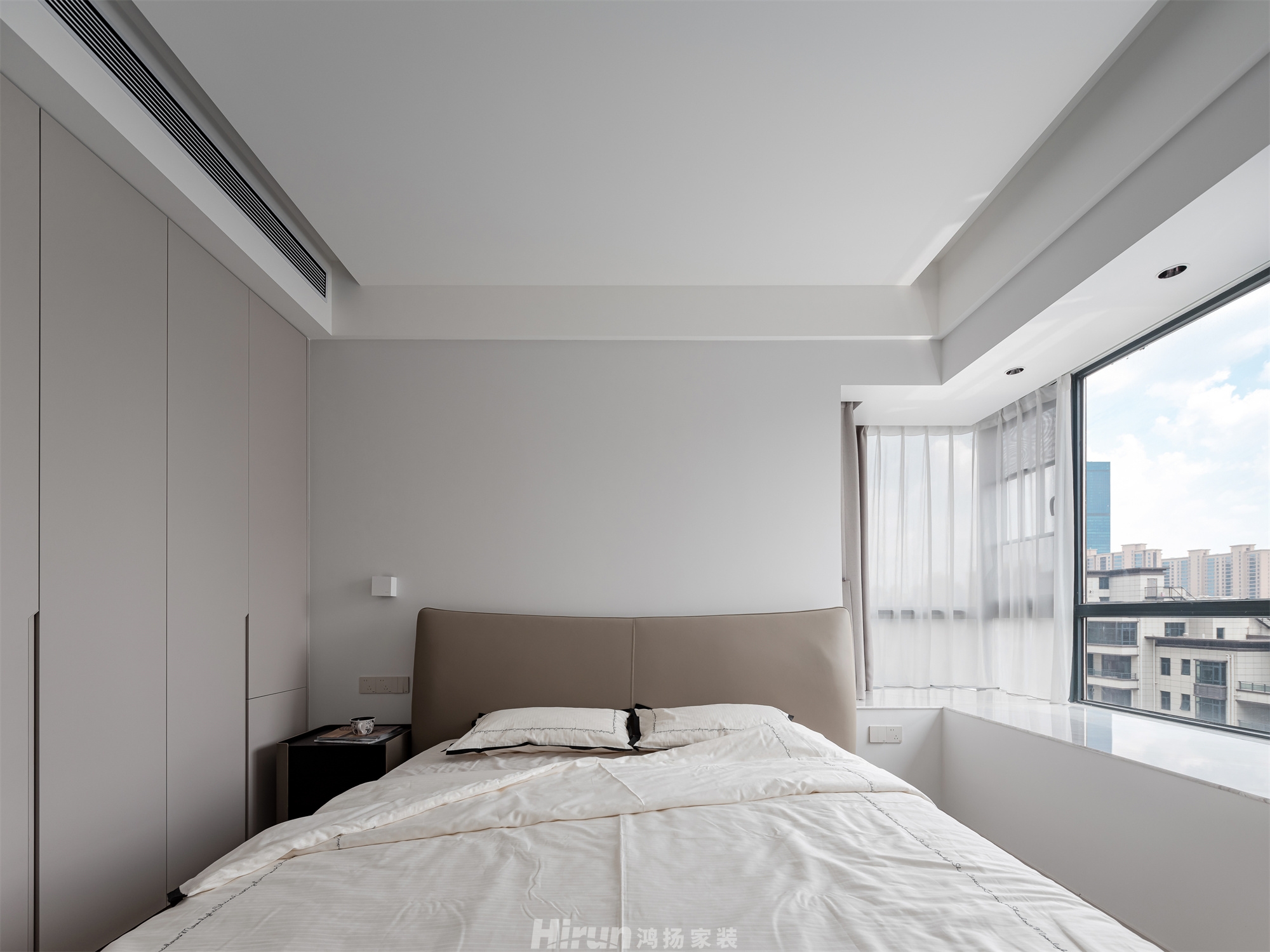 寶能公館140㎡雅致現(xiàn)代四居室 裝修案例實(shí)景圖-14