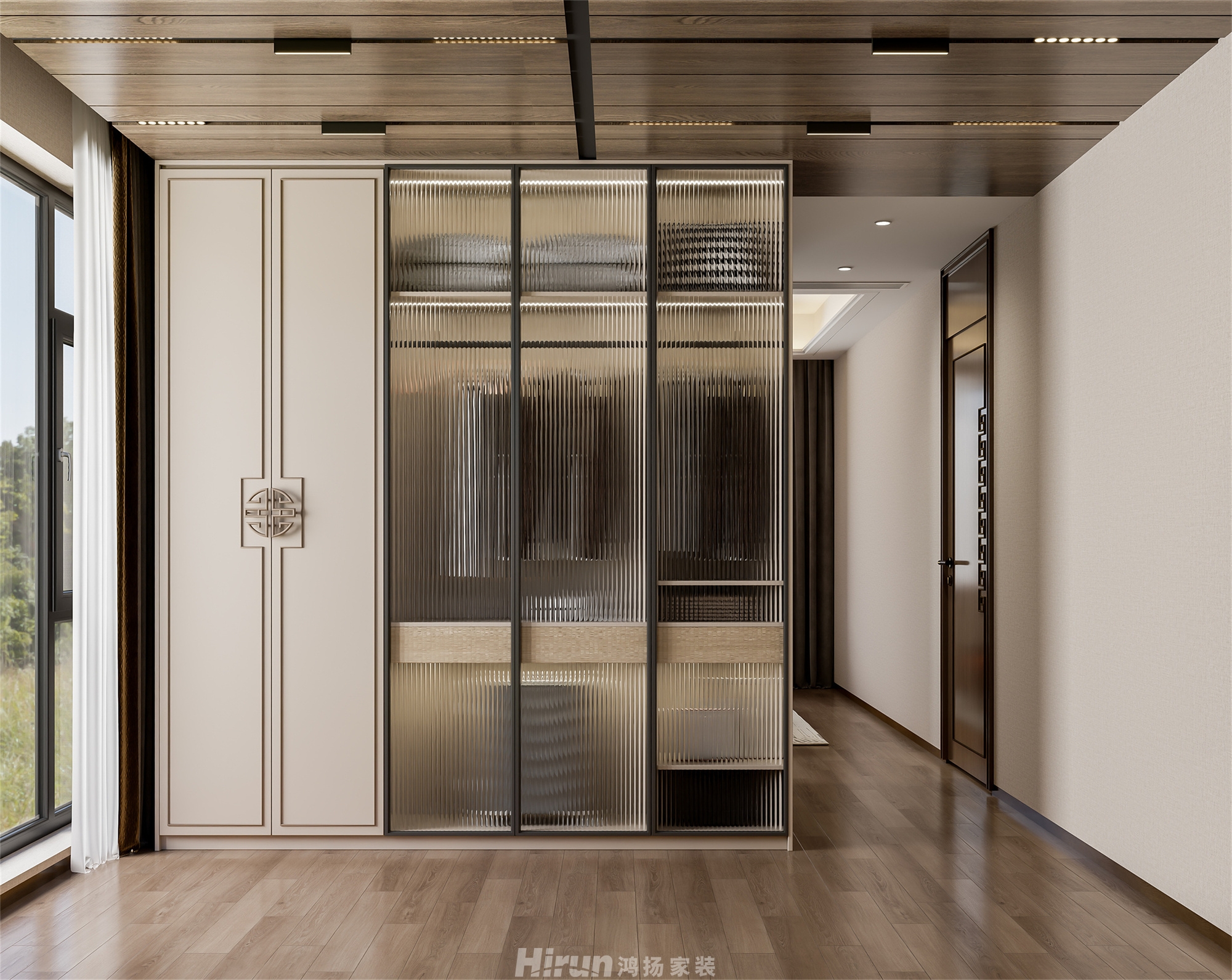 寶能公館220㎡復(fù)合寫意復(fù)式 裝修案例效果圖-9