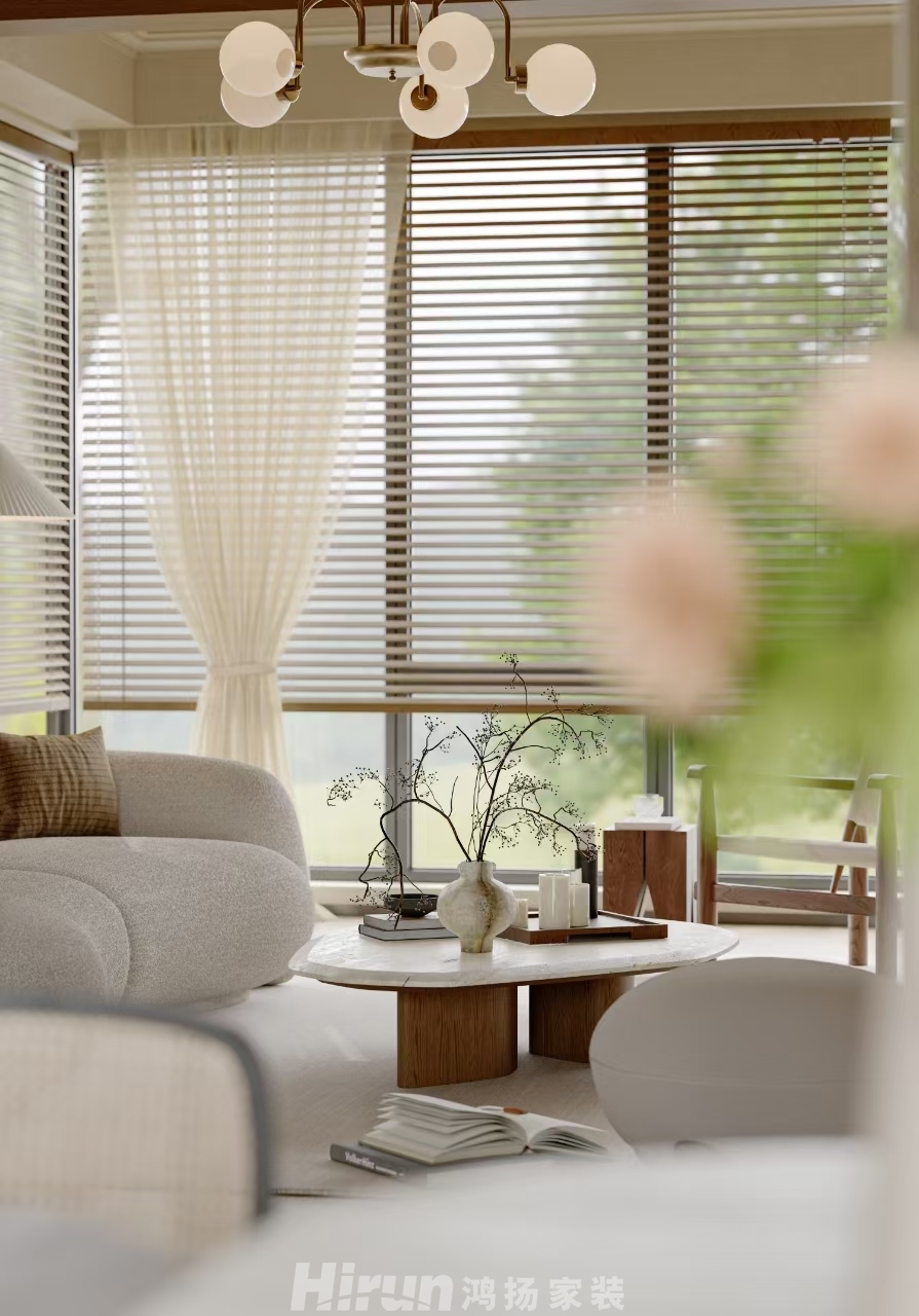 湘江天地168㎡復古風潮四居室 裝修案例效果圖-9