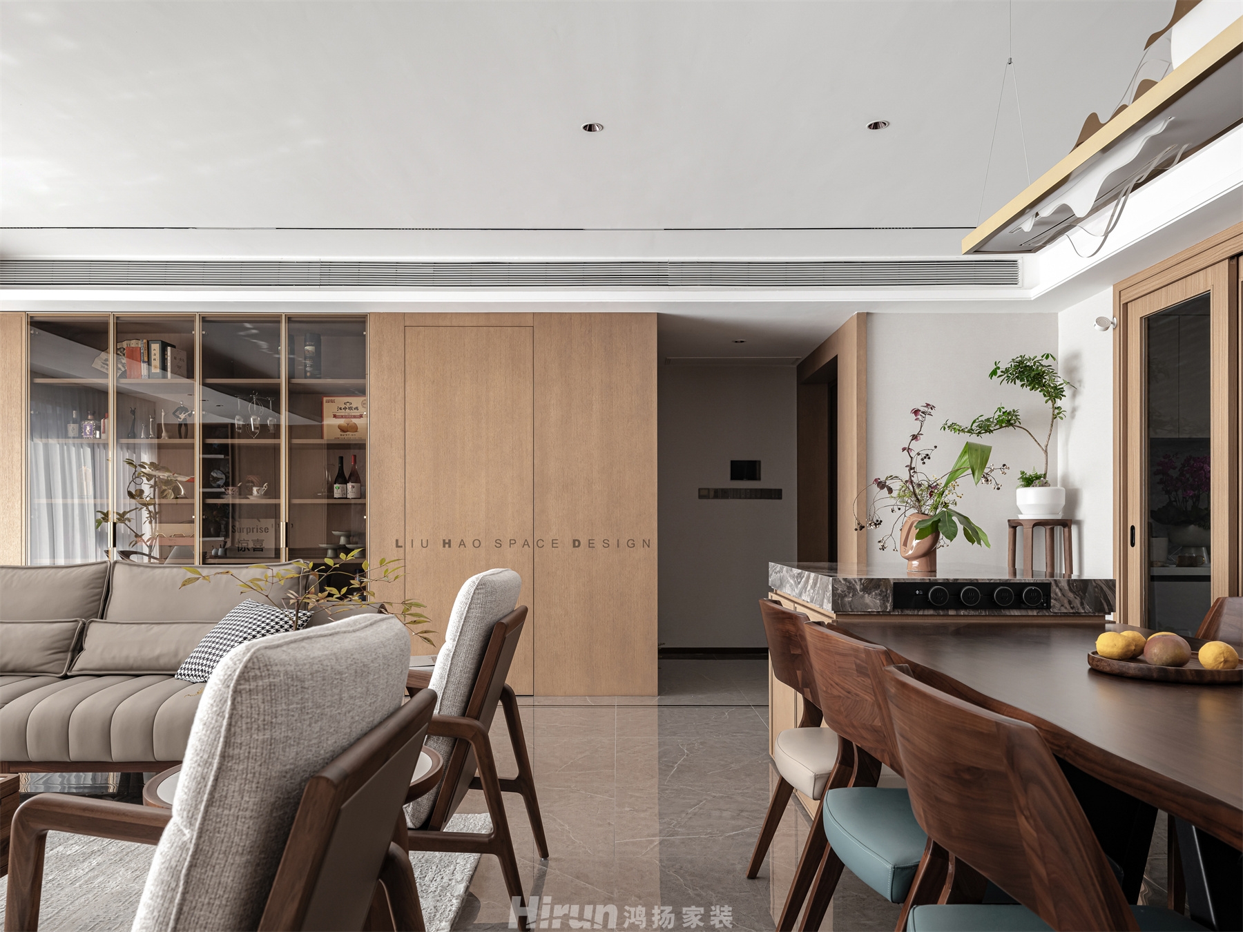 時(shí)代·建發(fā)和著210㎡復(fù)合寫(xiě)意大平層 裝修案例實(shí)景圖-12