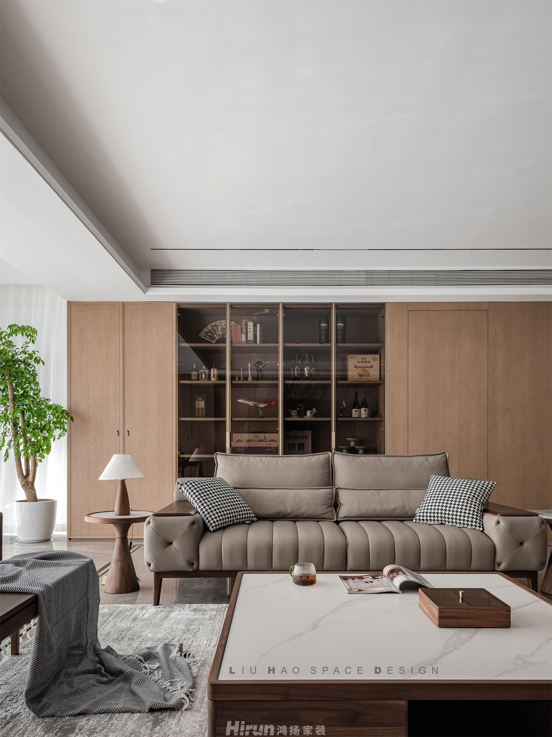 時(shí)代·建發(fā)和著210㎡復(fù)合寫(xiě)意大平層 裝修案例實(shí)景圖-21