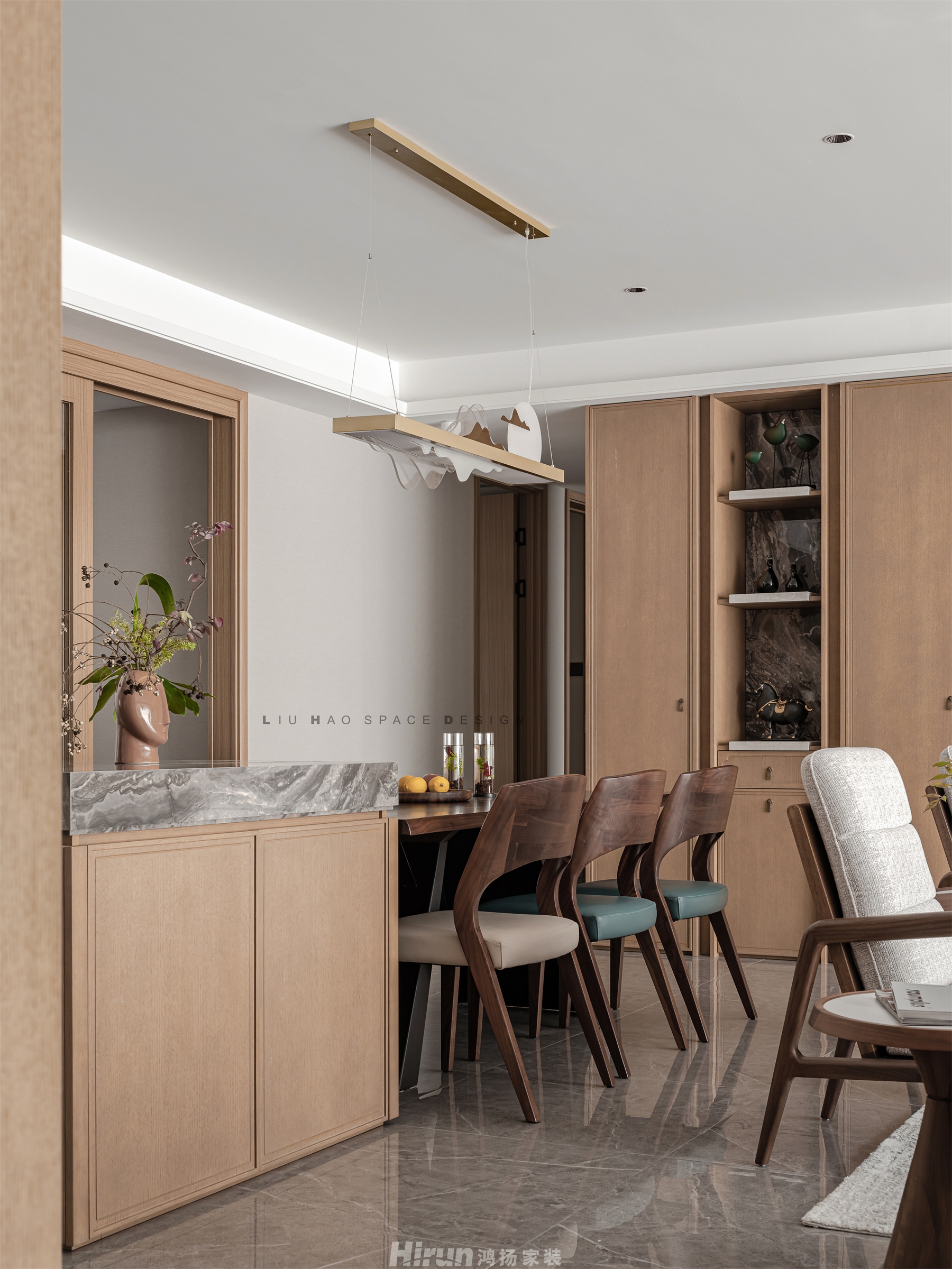 時(shí)代·建發(fā)和著210㎡復(fù)合寫(xiě)意大平層 裝修案例實(shí)景圖-27