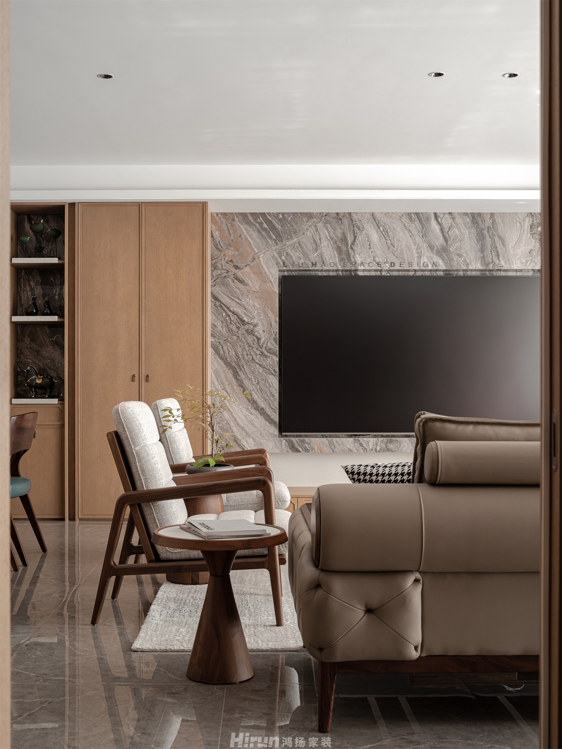 時(shí)代·建發(fā)和著210㎡復(fù)合寫(xiě)意大平層 裝修案例實(shí)景圖-22