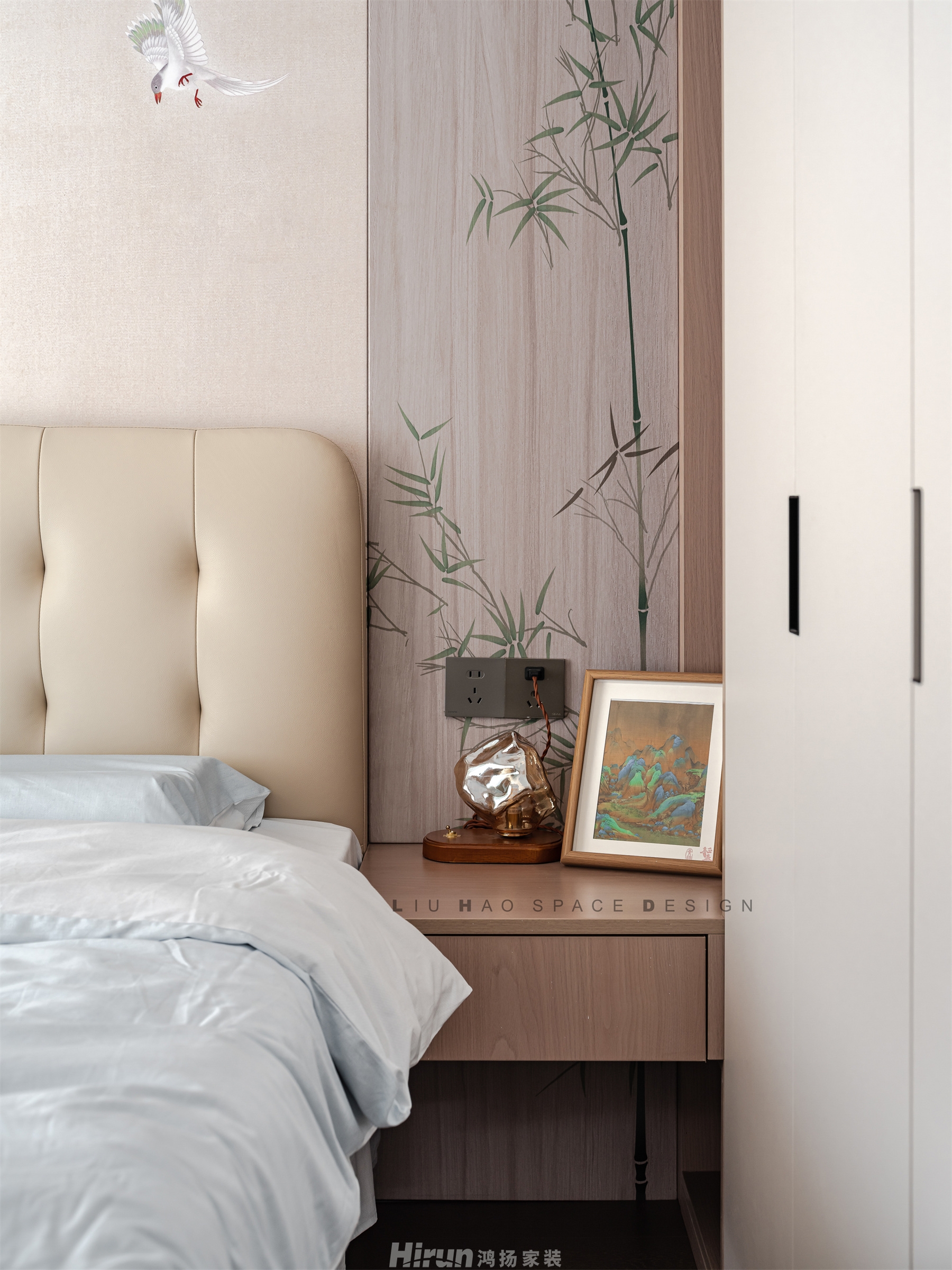 時(shí)代·建發(fā)和著210㎡復(fù)合寫(xiě)意大平層 裝修案例實(shí)景圖-5