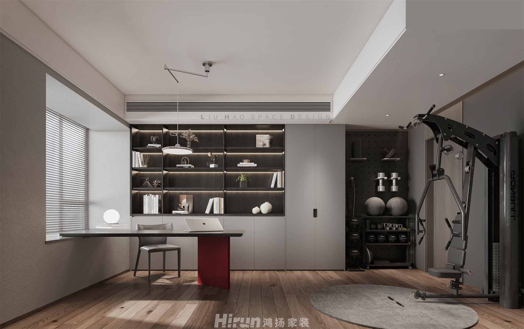 中欣·楚天御府272㎡雅致現(xiàn)代大平層 裝修案例效果圖-4