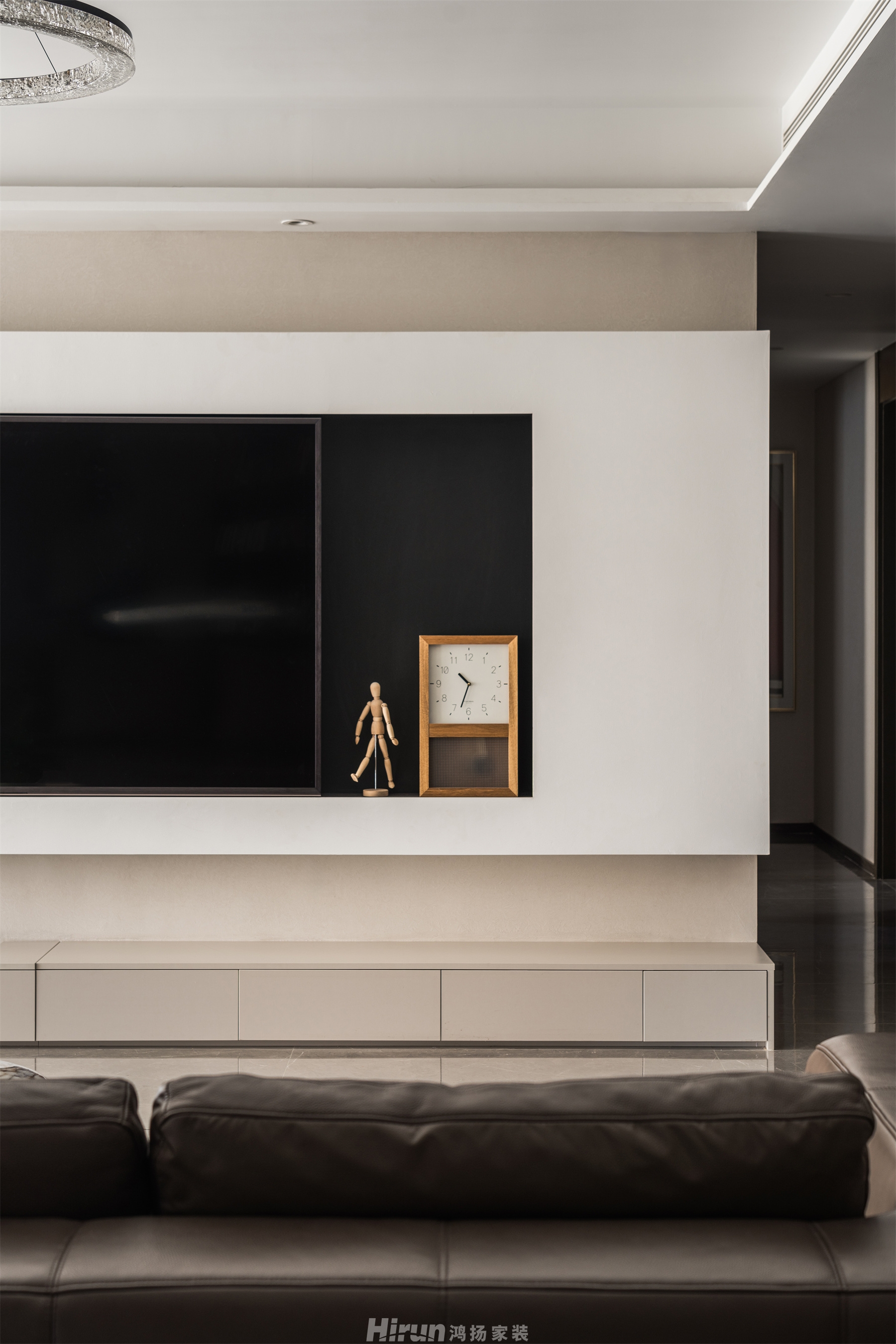 龍湖江與城168㎡雅致現(xiàn)代四居室 裝修案例實景圖-5