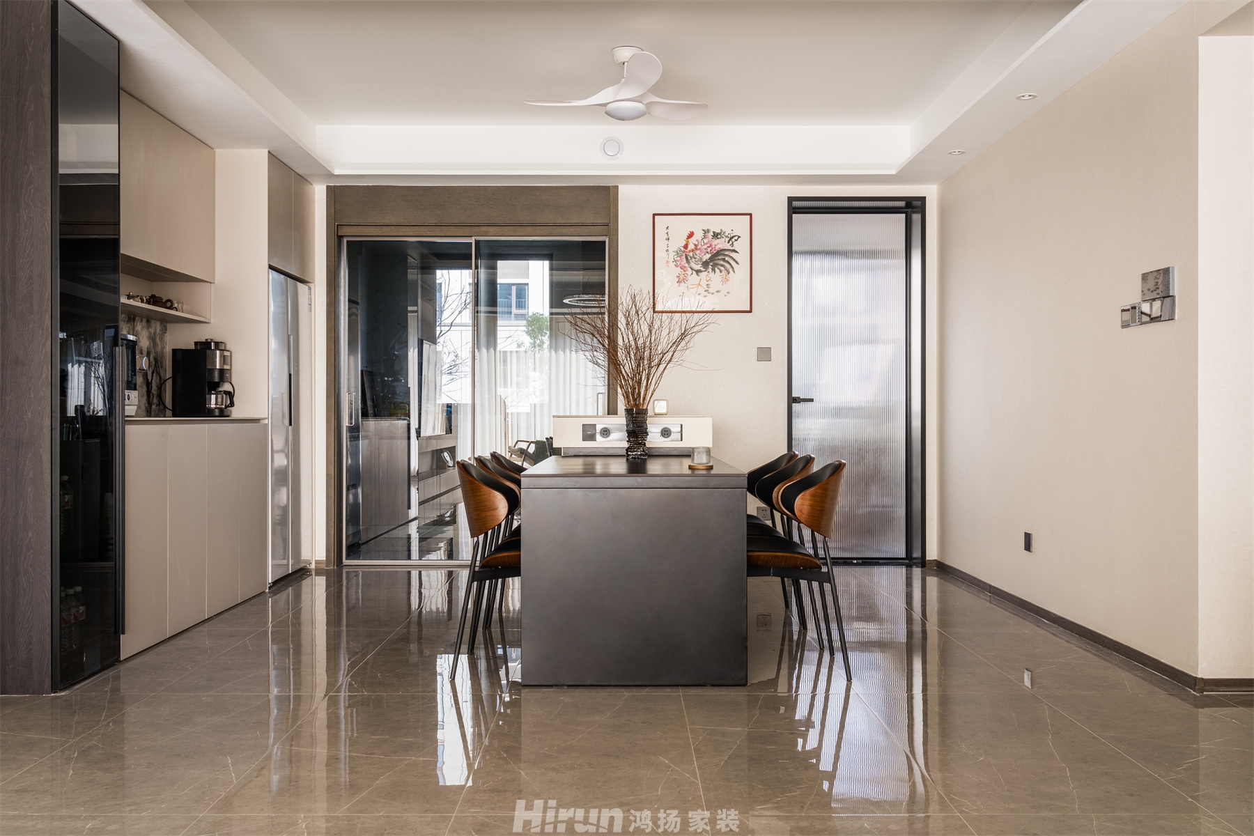 龍湖江與城168㎡雅致現(xiàn)代四居室 裝修案例實景圖-4