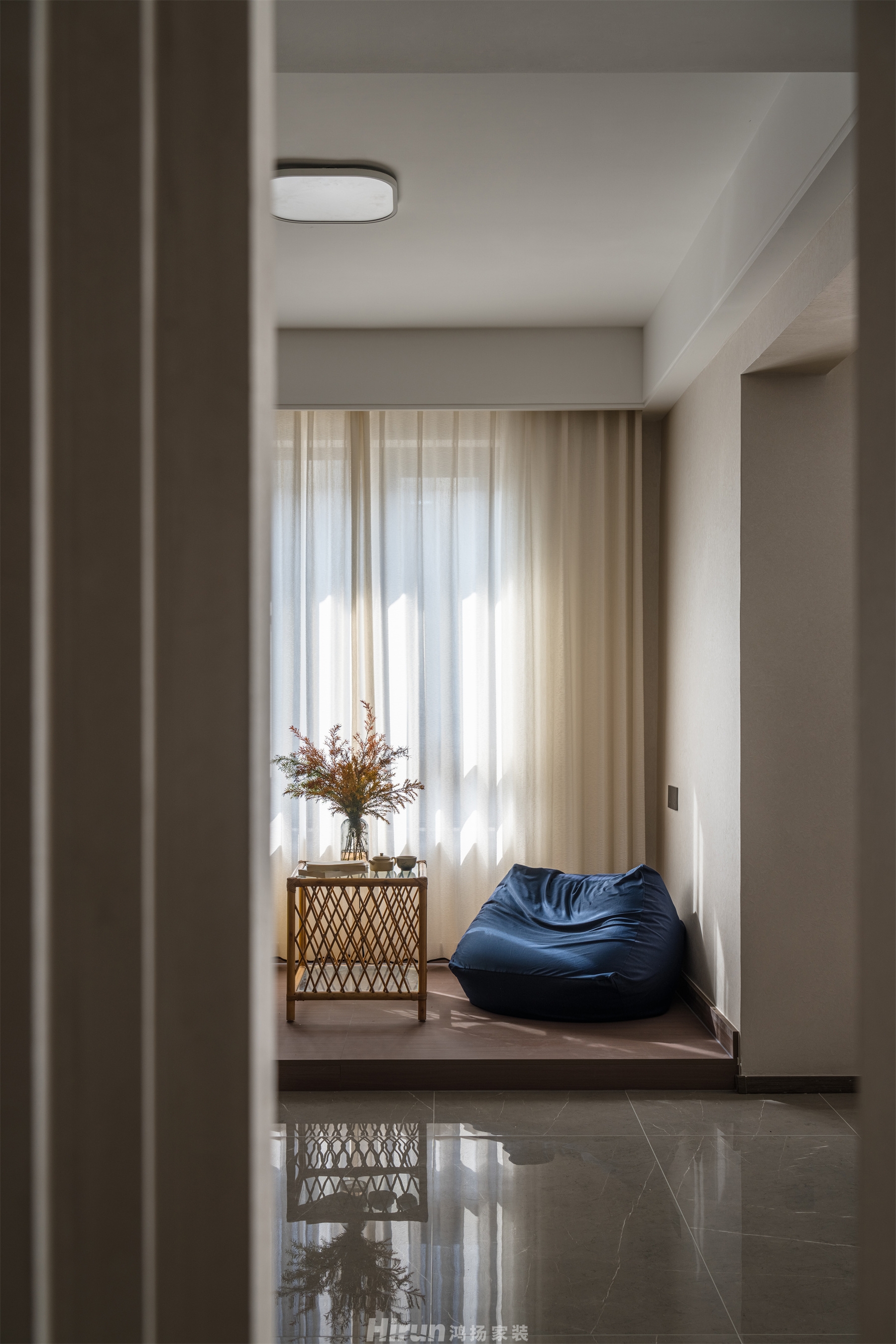 龍湖江與城168㎡雅致現(xiàn)代四居室 裝修案例實景圖-7