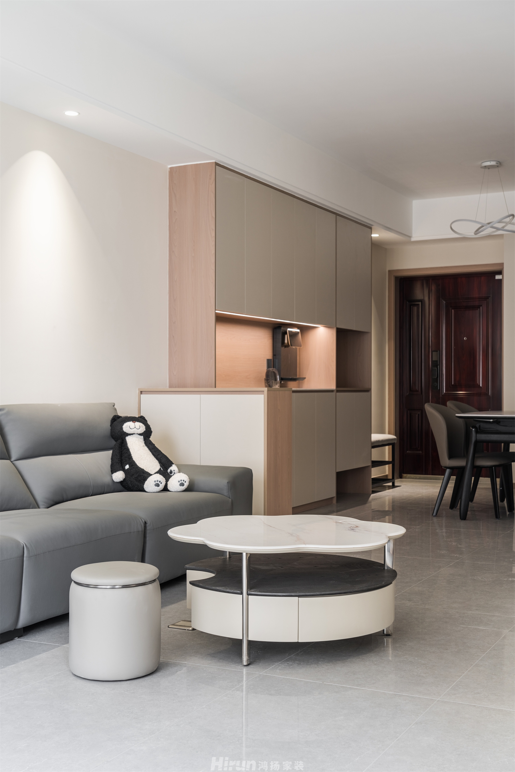 東璽臺119㎡雅致現代四居室 裝修案例實景圖-19