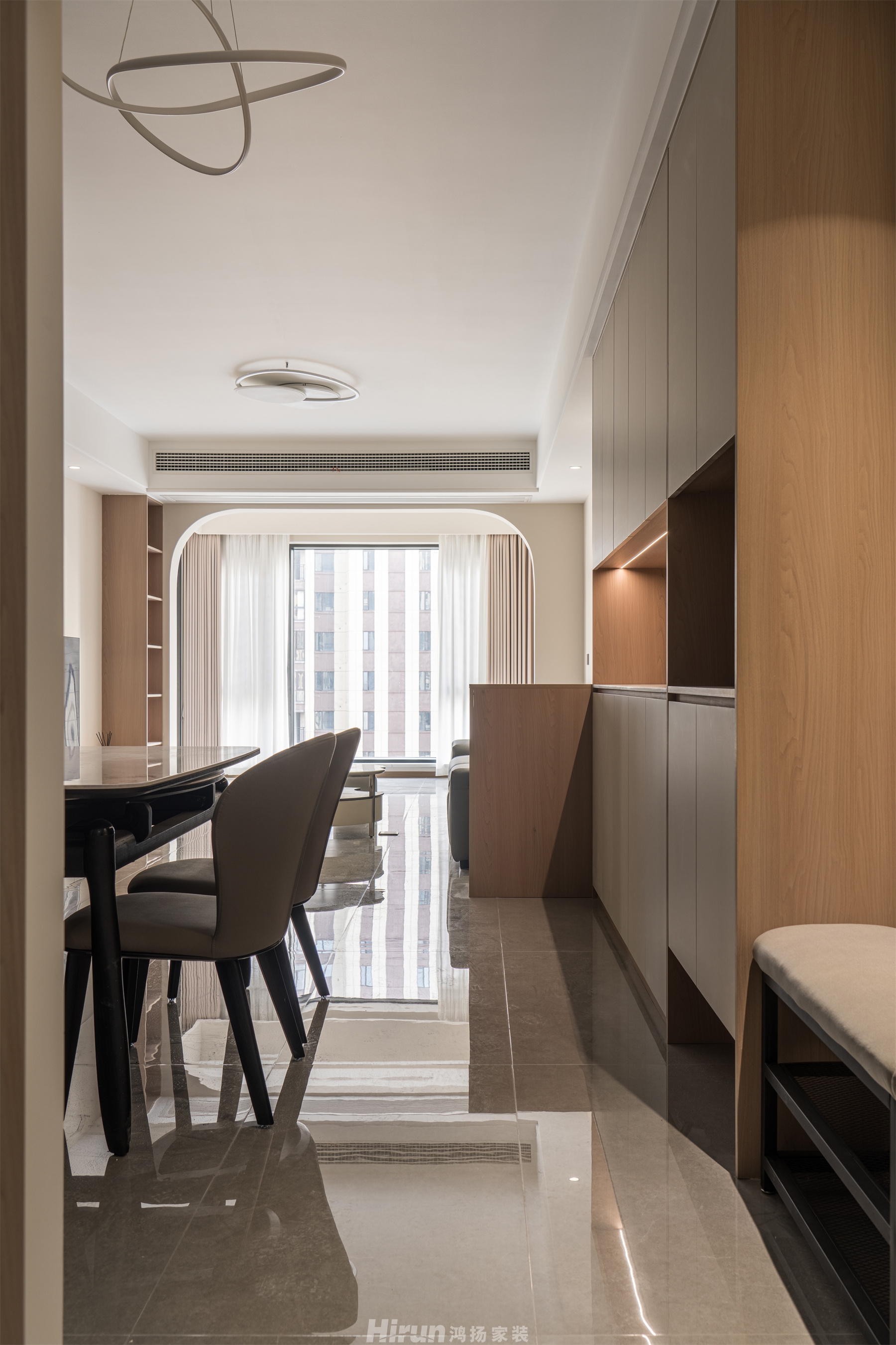 東璽臺119㎡雅致現代四居室 裝修案例實景圖-18