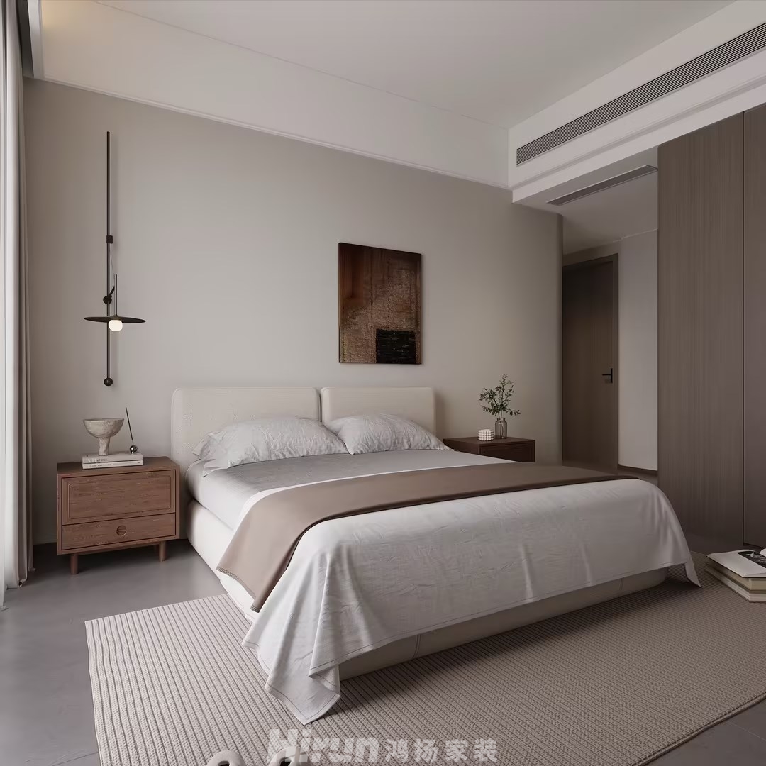 匯景甲叁號院270㎡雅致現(xiàn)代大平層 裝修案例效果圖-5