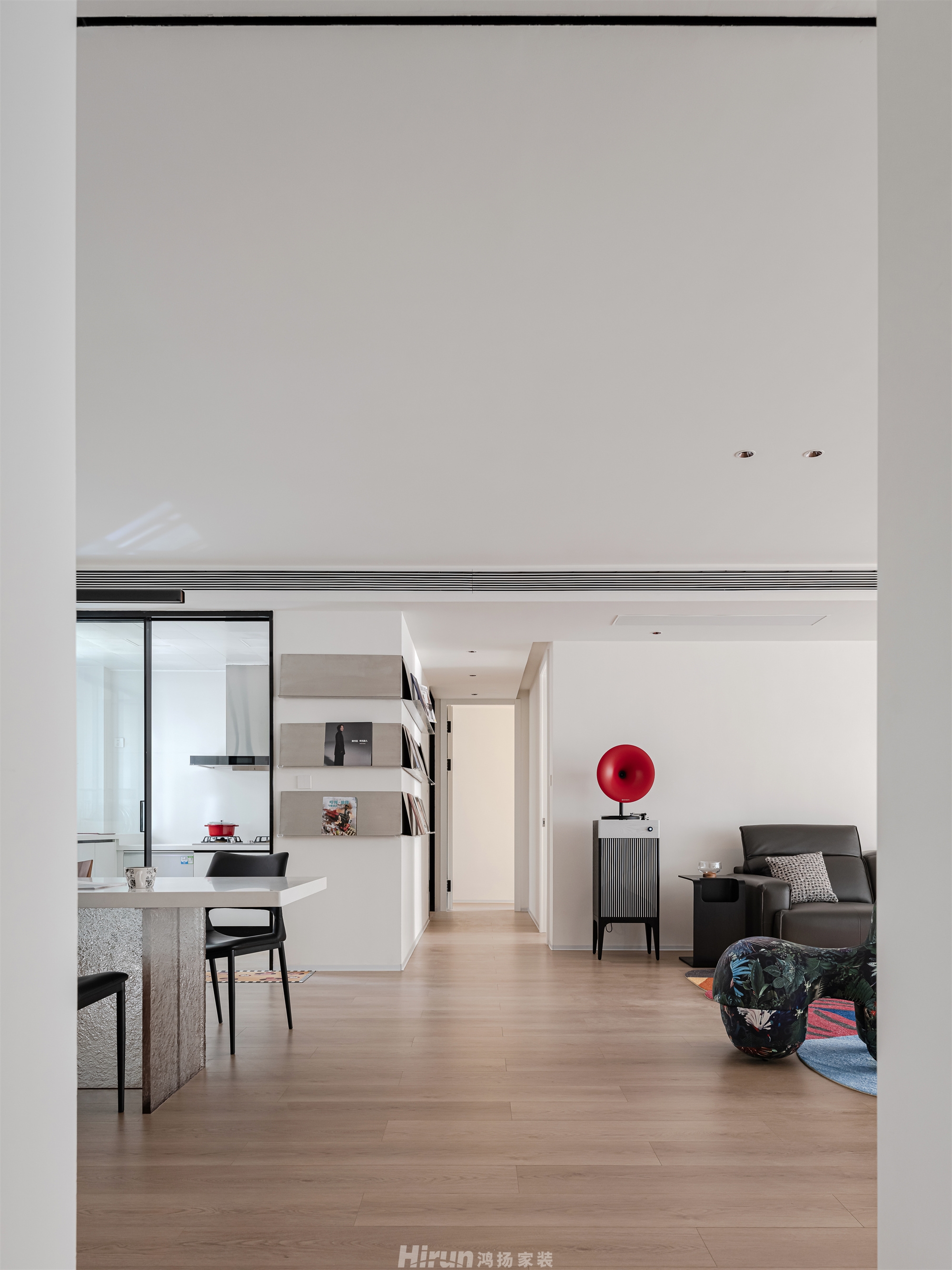 美的云樾190㎡雅致現代大平層 裝修案例實景圖-8