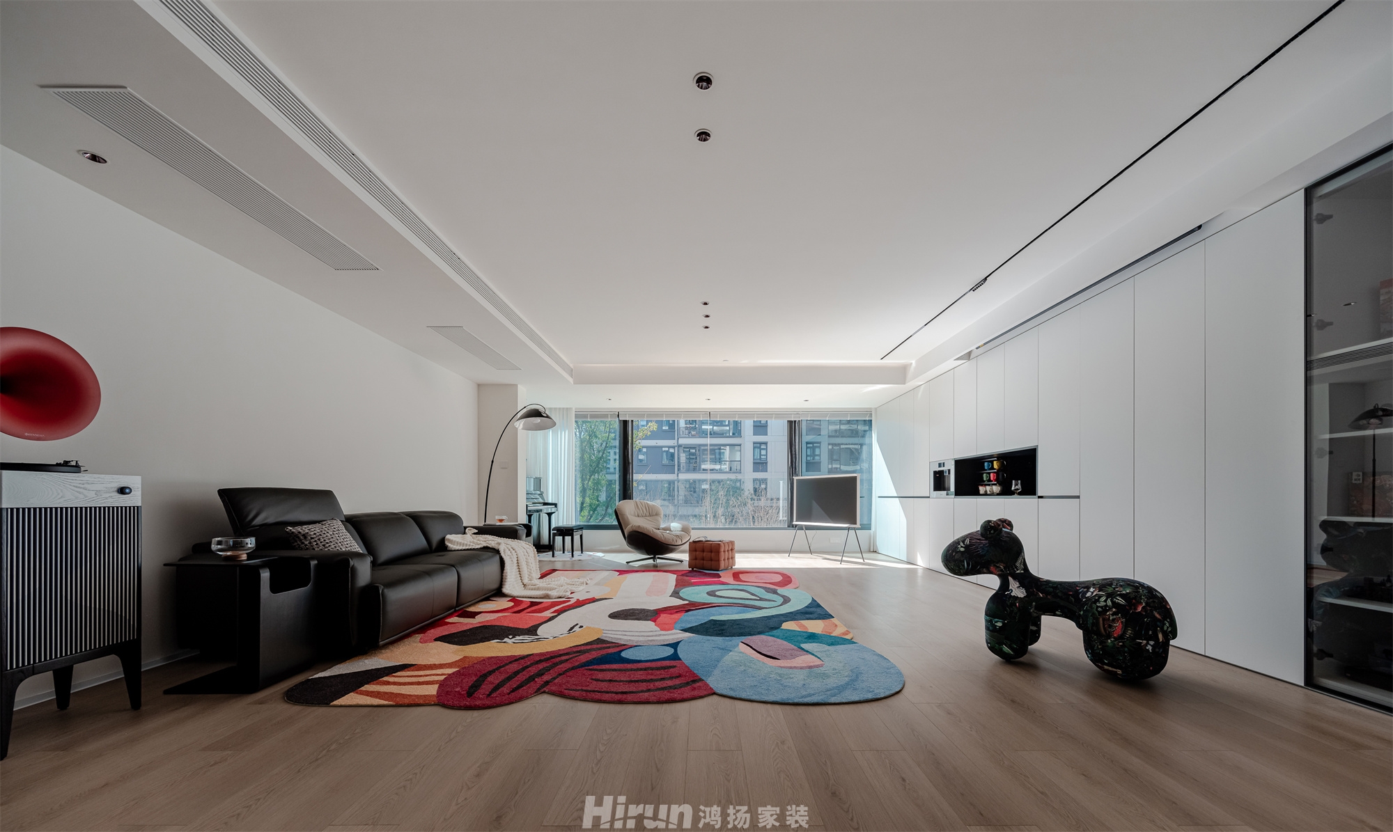 美的云樾190㎡雅致現代大平層 裝修案例實景圖-2