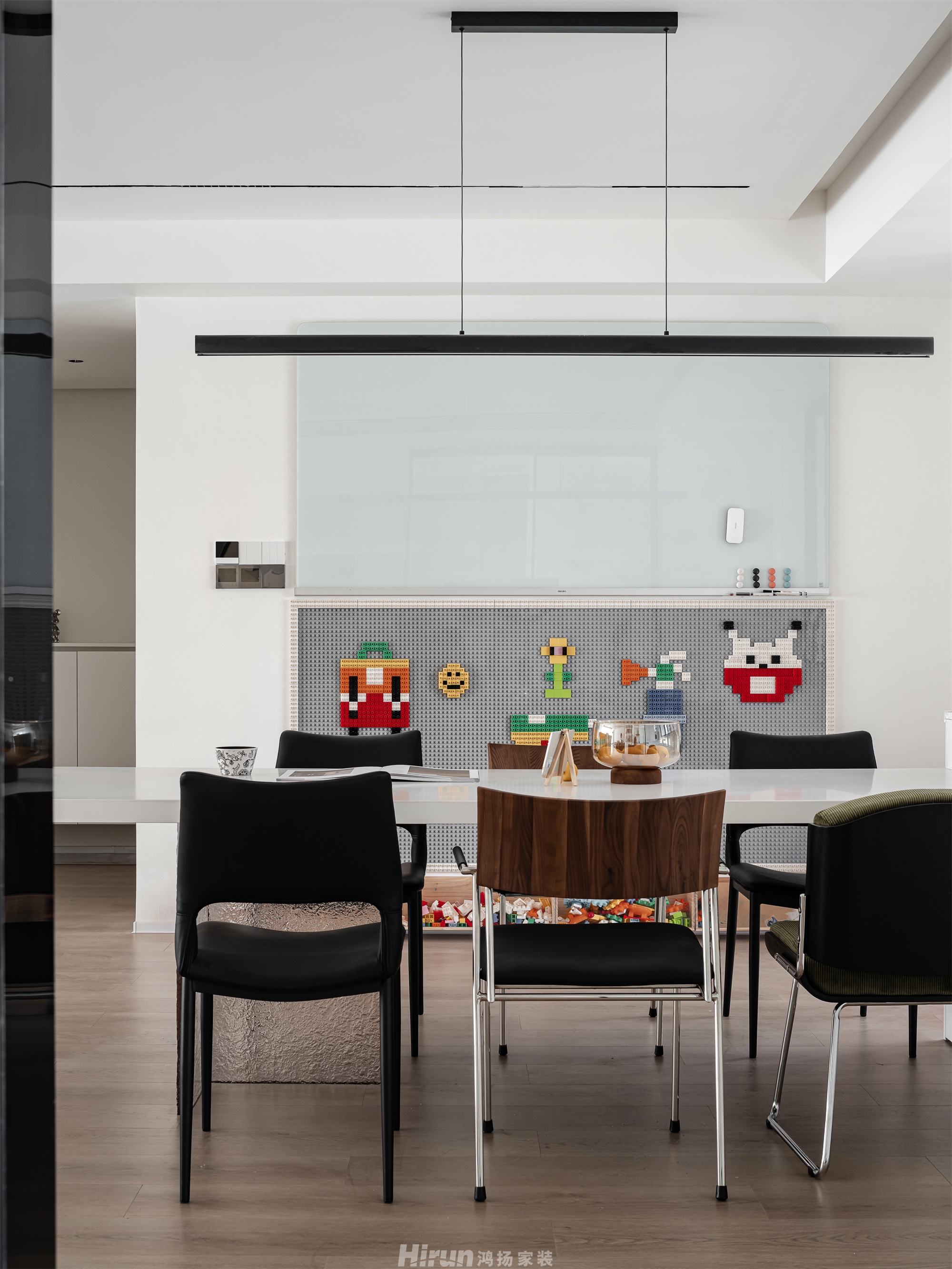 美的云樾190㎡雅致現代大平層 裝修案例實景圖-11