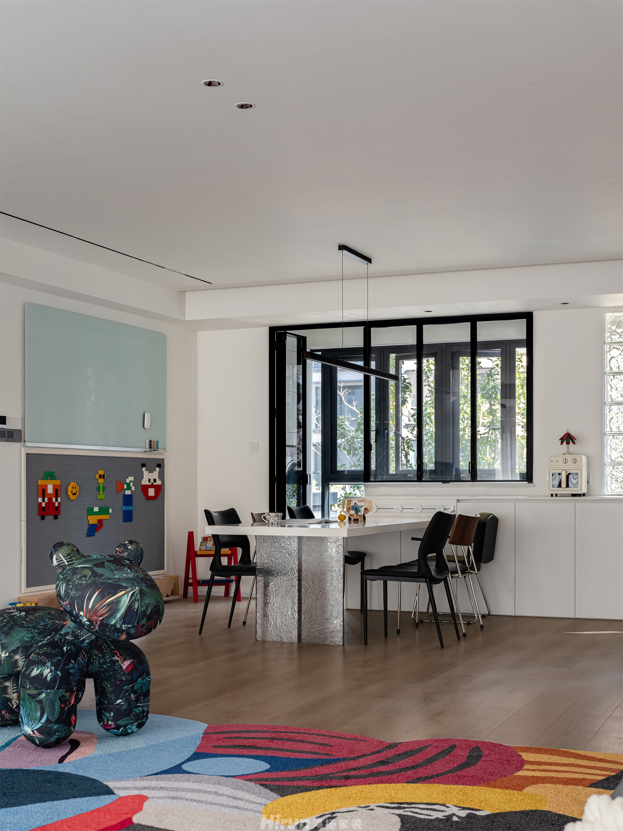 美的云樾190㎡雅致現代大平層 裝修案例實景圖-17