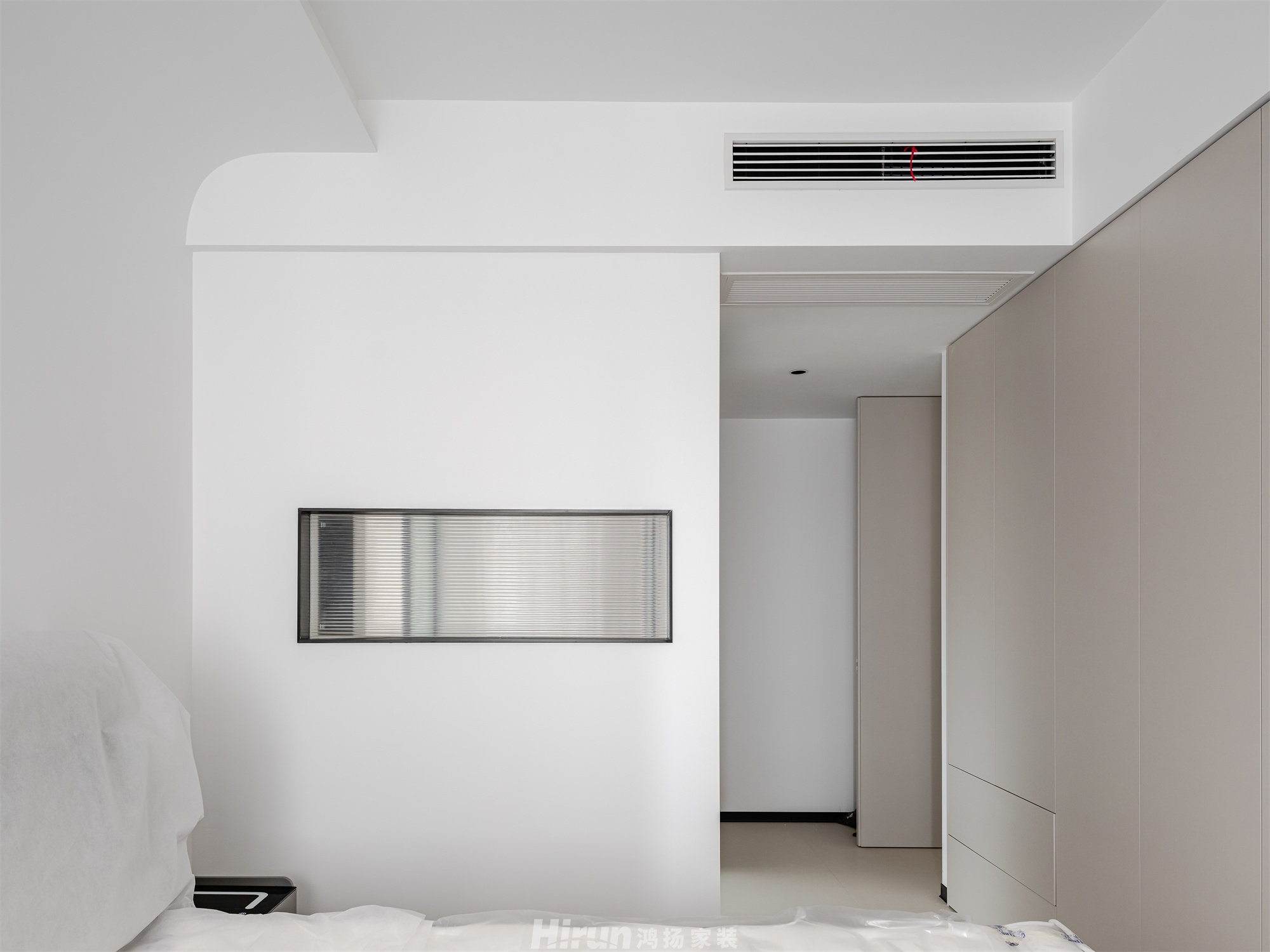 經澤星都130㎡雅致現代三居室 裝修案例實景圖-2