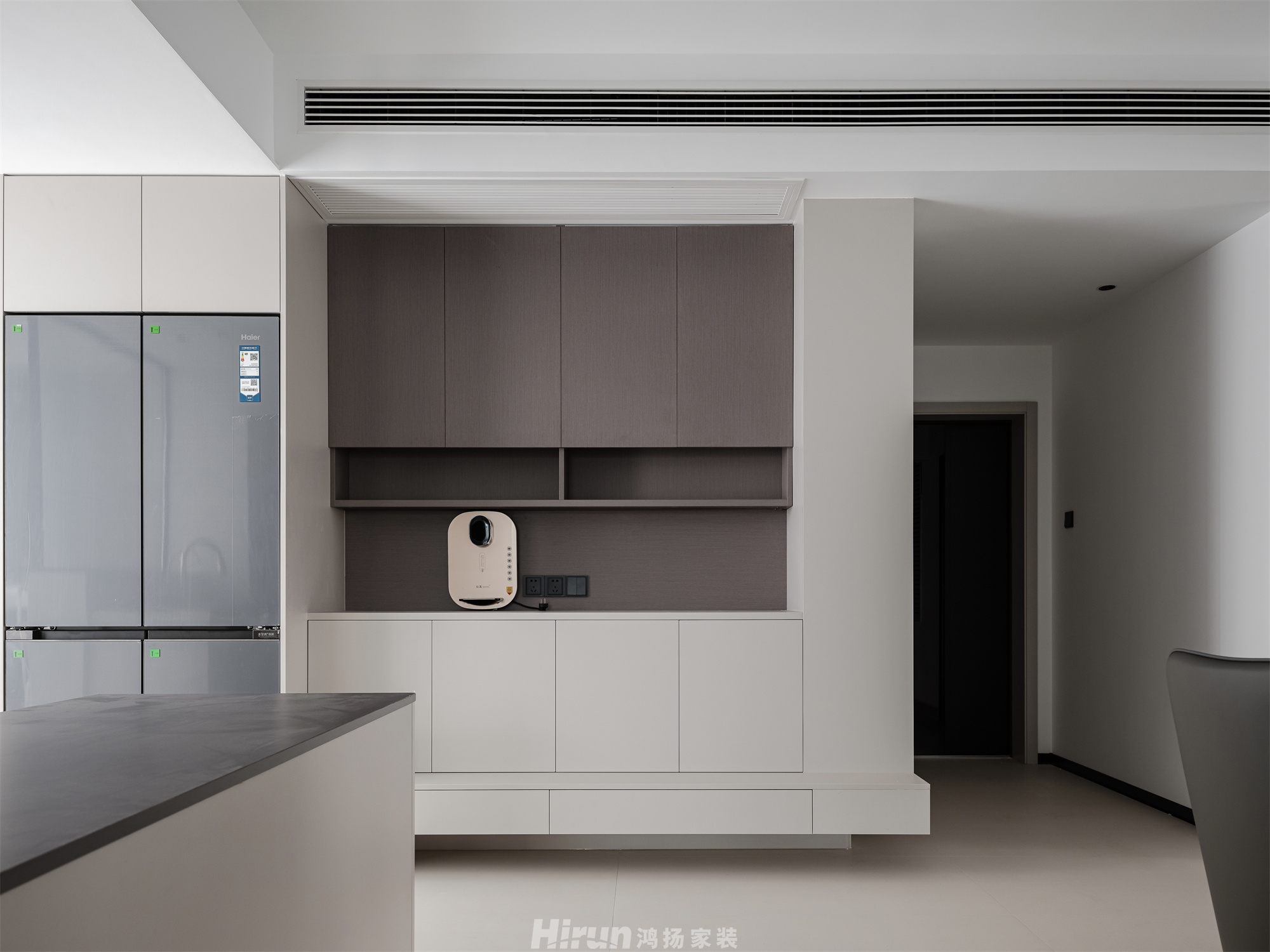 經澤星都130㎡雅致現代三居室 裝修案例實景圖-6