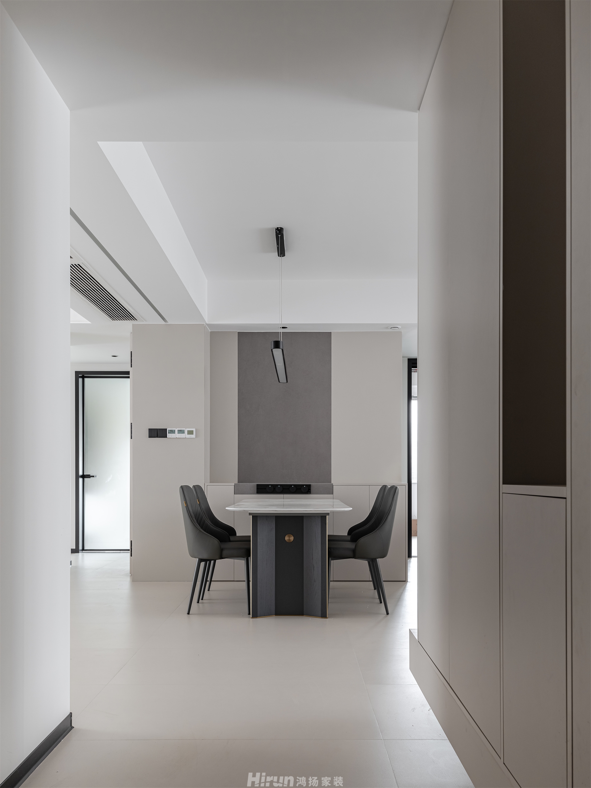 經澤星都130㎡雅致現代三居室 裝修案例實景圖-18