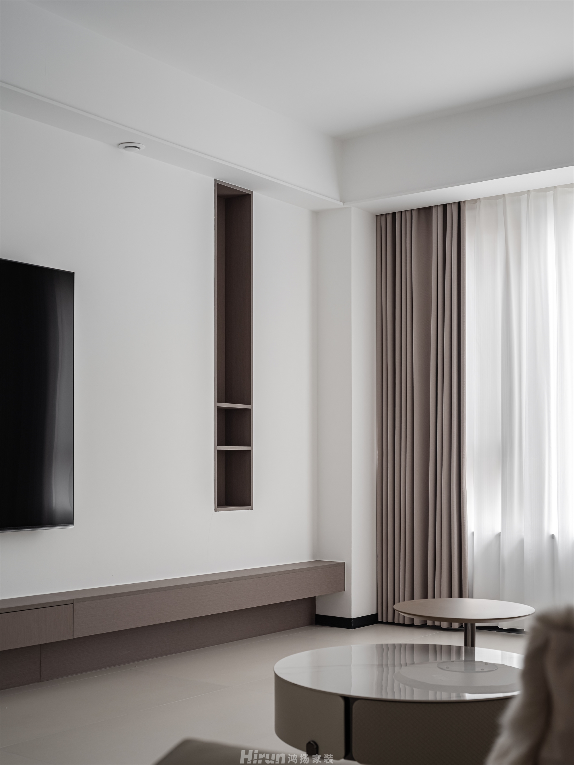經澤星都130㎡雅致現代三居室 裝修案例實景圖-11