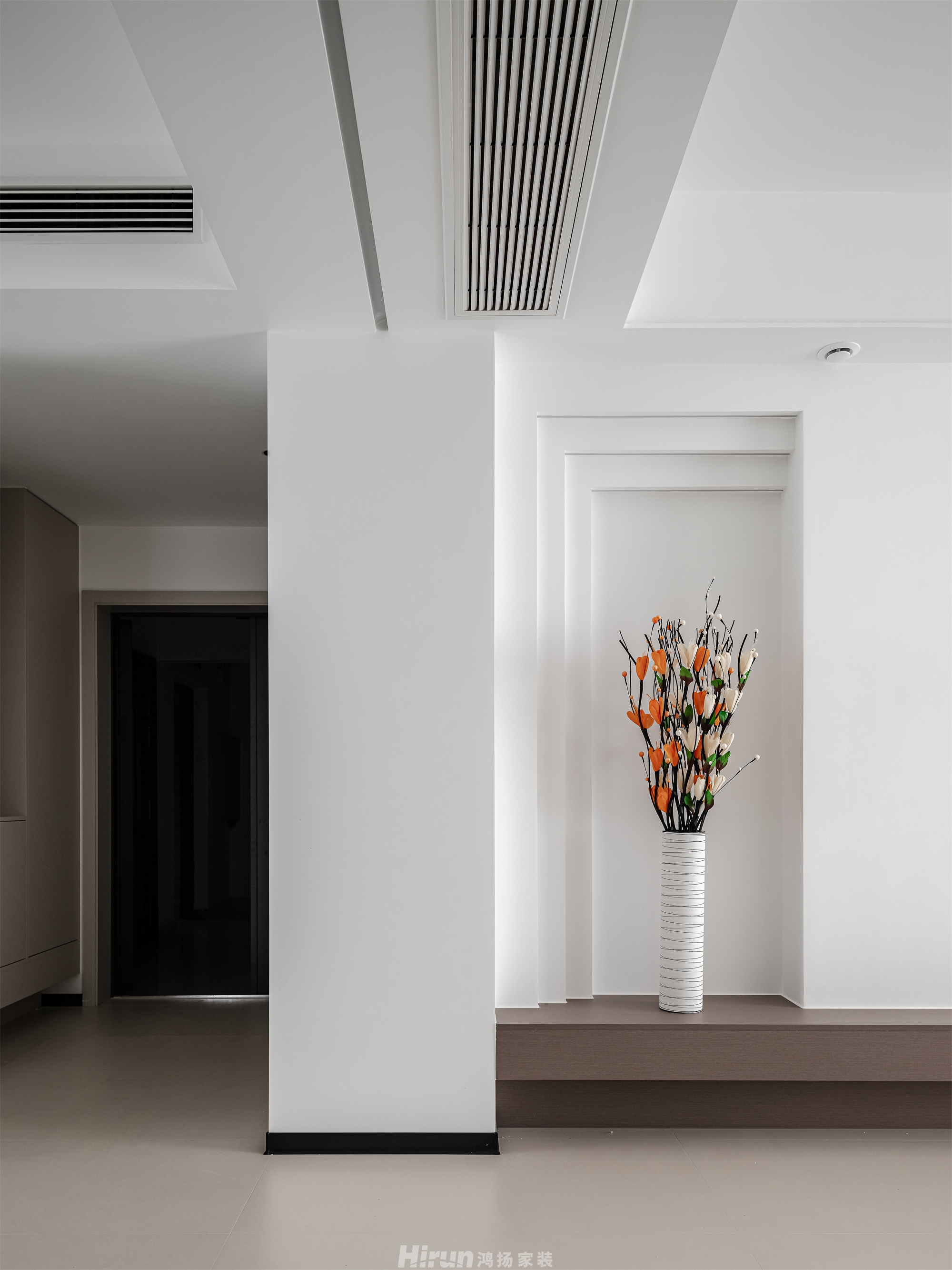 經澤星都130㎡雅致現代三居室 裝修案例實景圖-22