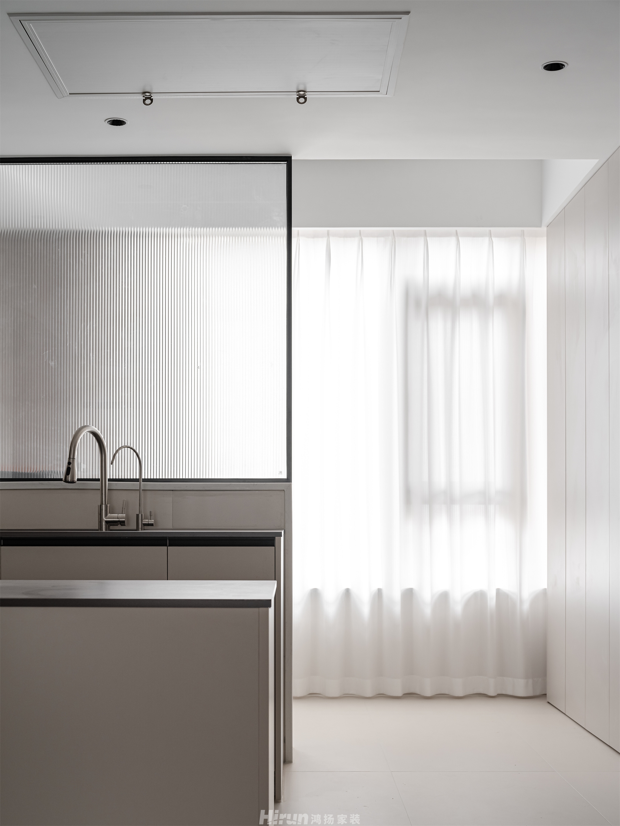 經澤星都130㎡雅致現代三居室 裝修案例實景圖-25