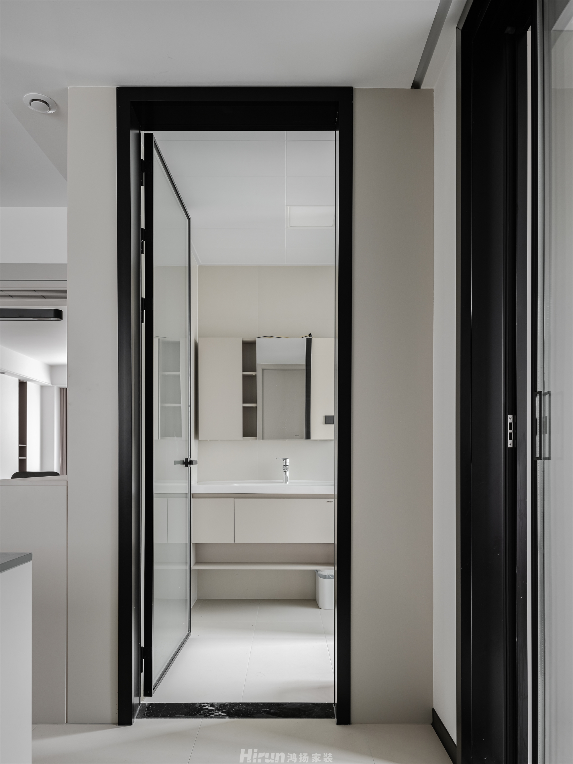 經澤星都130㎡雅致現代三居室 裝修案例實景圖-21