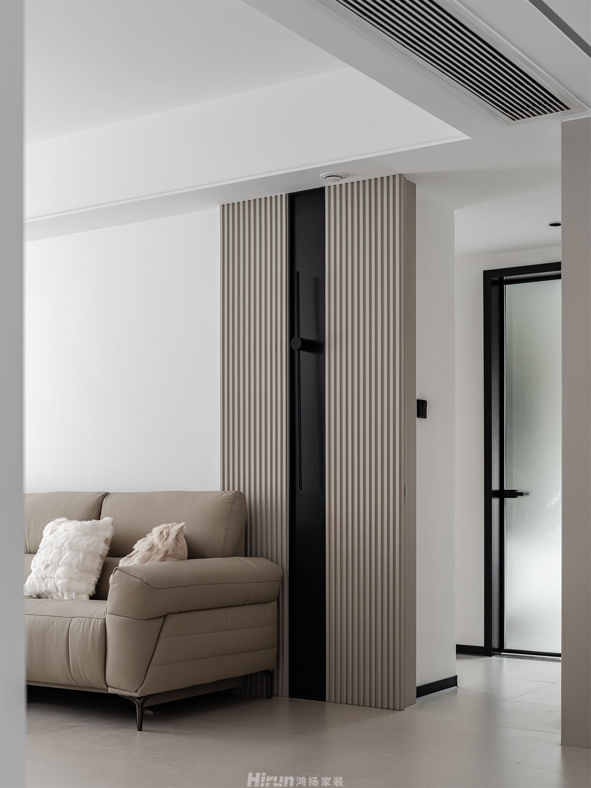 經澤星都130㎡雅致現代三居室 裝修案例實景圖-19