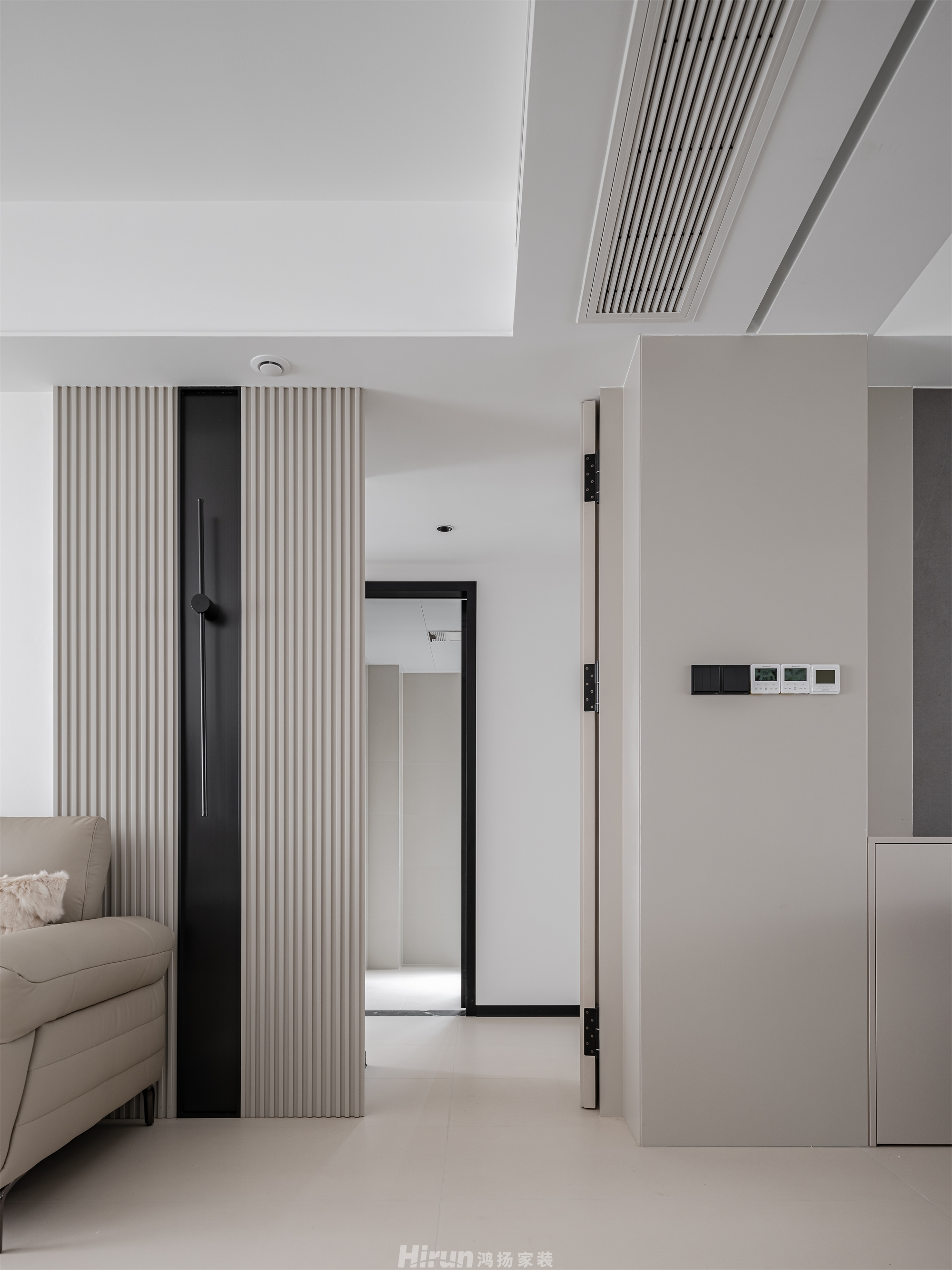 經澤星都130㎡雅致現代三居室 裝修案例實景圖-27