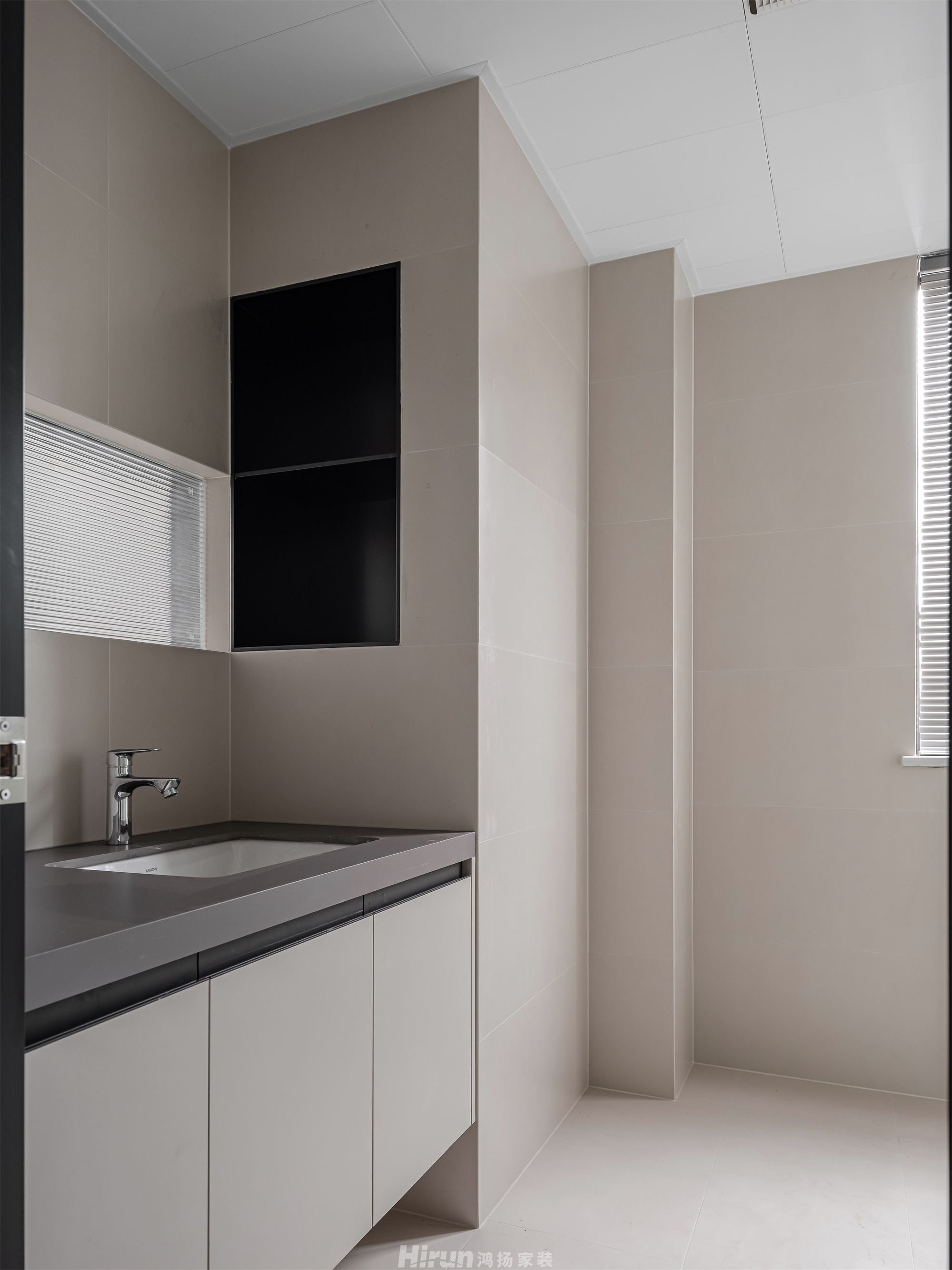 經澤星都130㎡雅致現代三居室 裝修案例實景圖-29