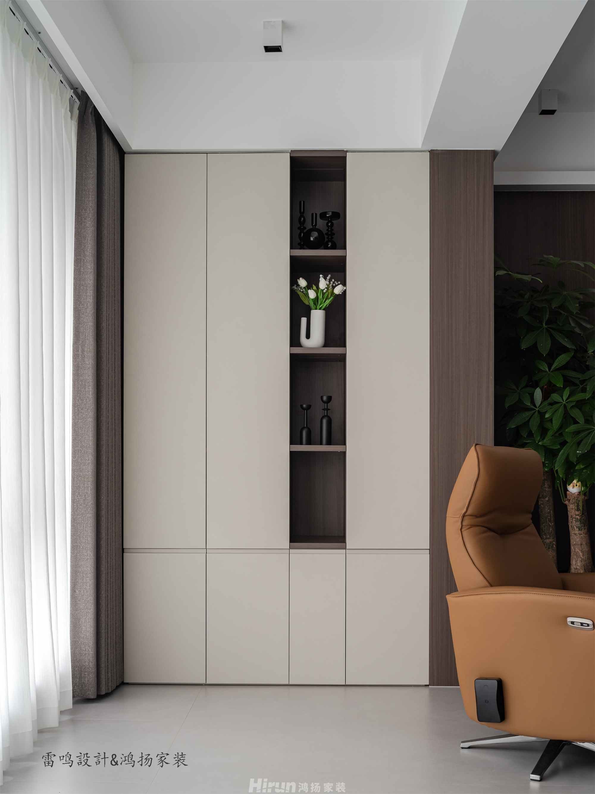 蓉國新賦170㎡雅致現代四居室 裝修案例實景圖-8