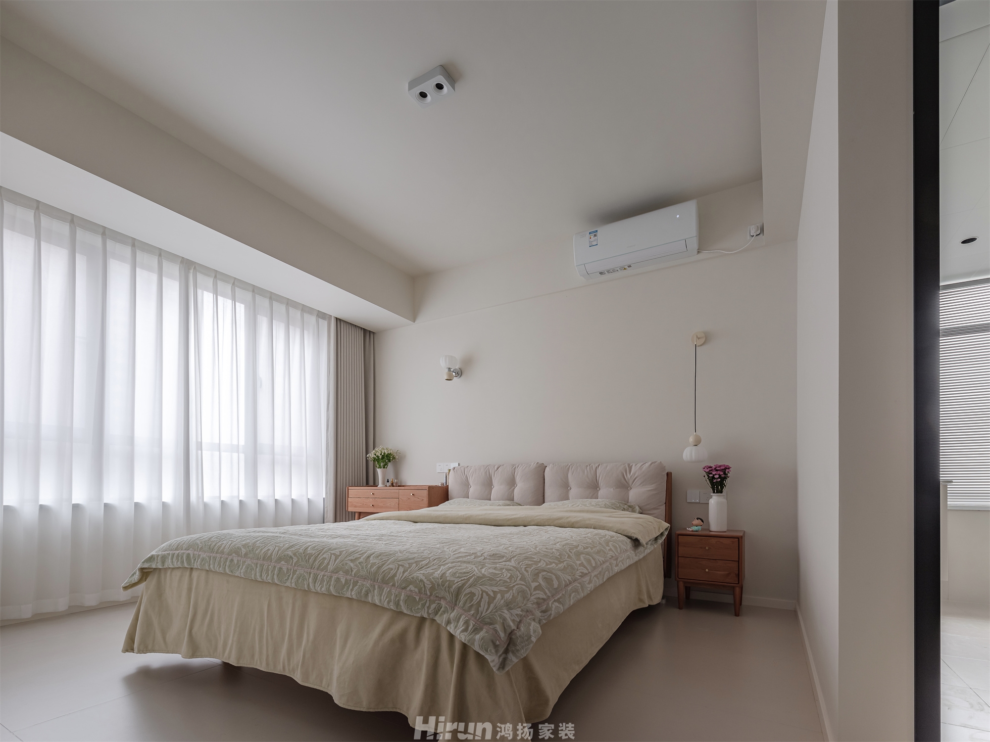 匯景公園140㎡輕歐簡美四居室 裝修案例實景圖-10