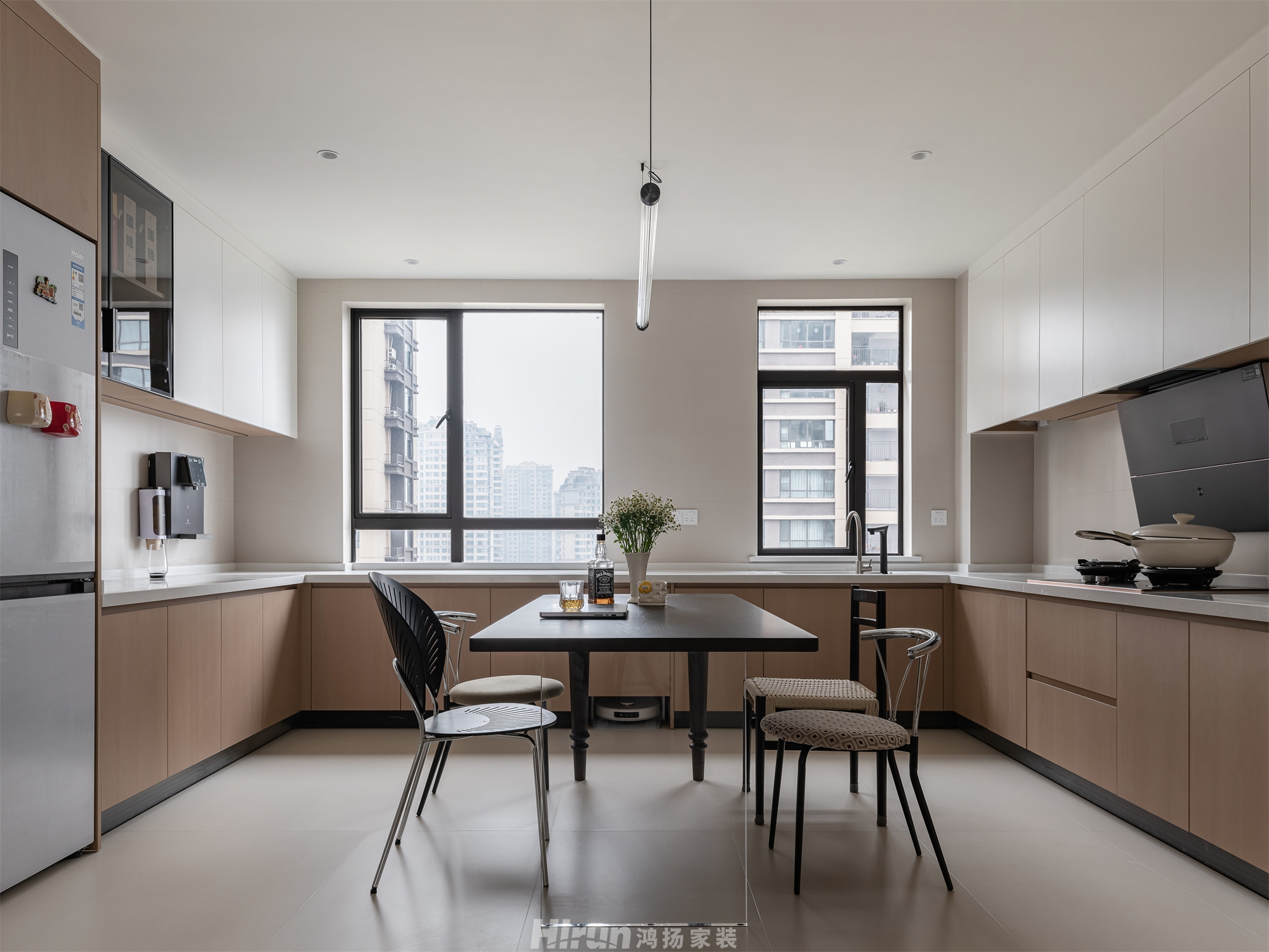 匯景公園140㎡輕歐簡美四居室 裝修案例實景圖-8