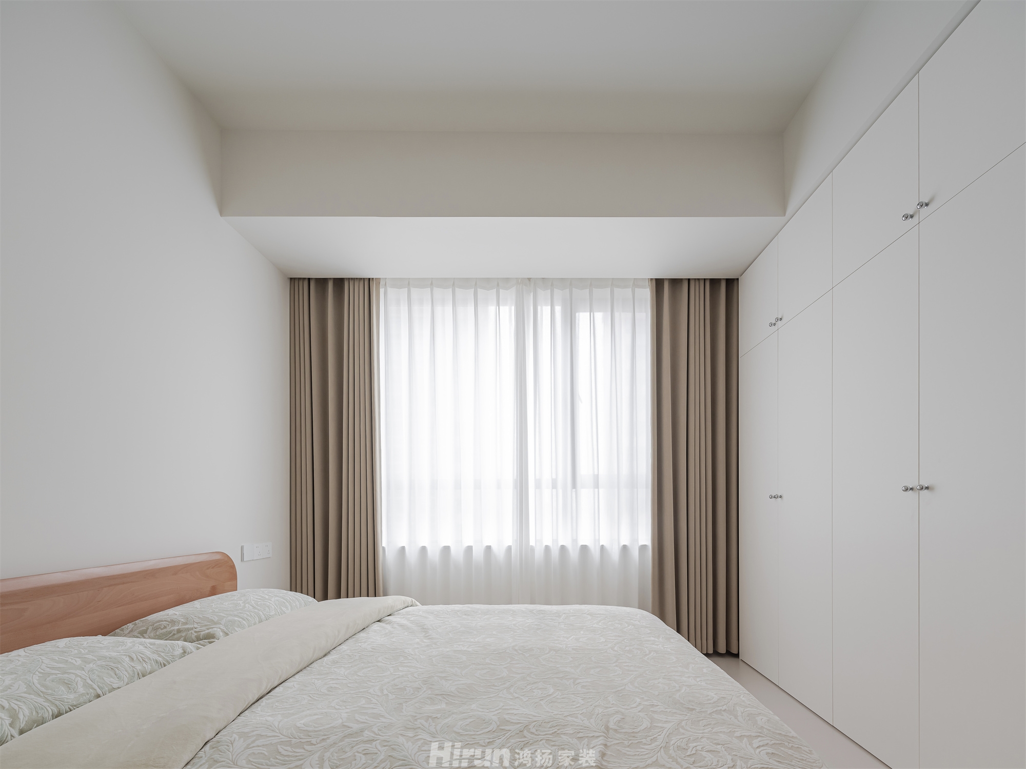 匯景公園140㎡輕歐簡美四居室 裝修案例實景圖-5