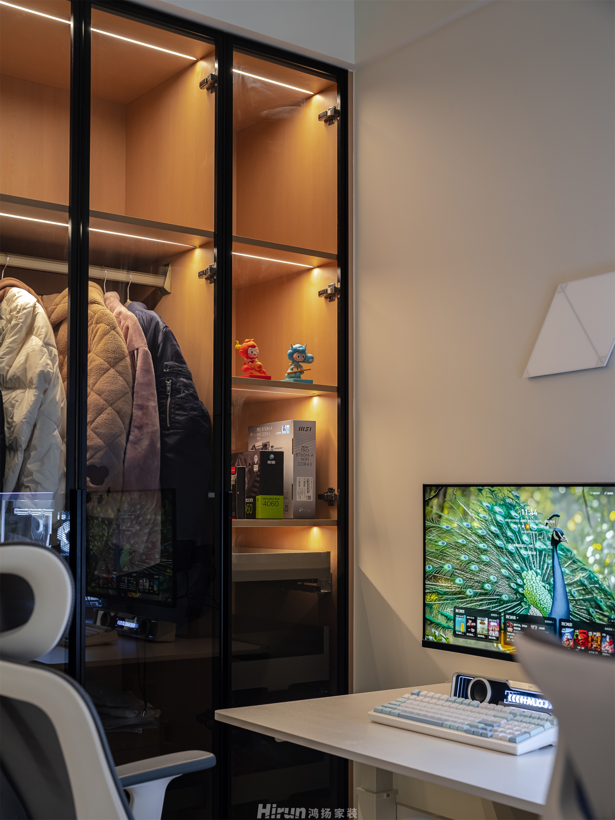 匯景公園140㎡輕歐簡美四居室 裝修案例實景圖-24