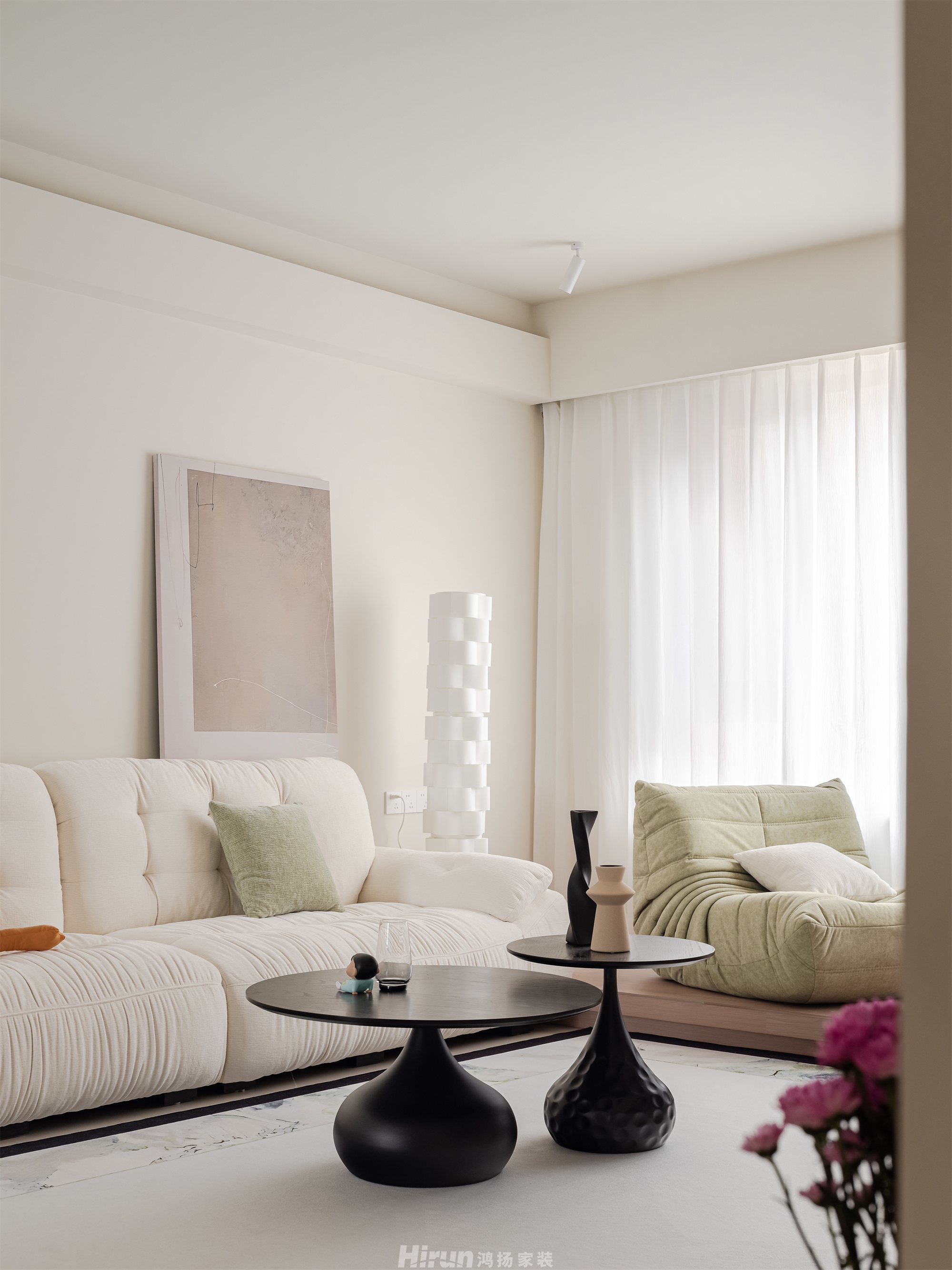 匯景公園140㎡輕歐簡美四居室 裝修案例實景圖-25