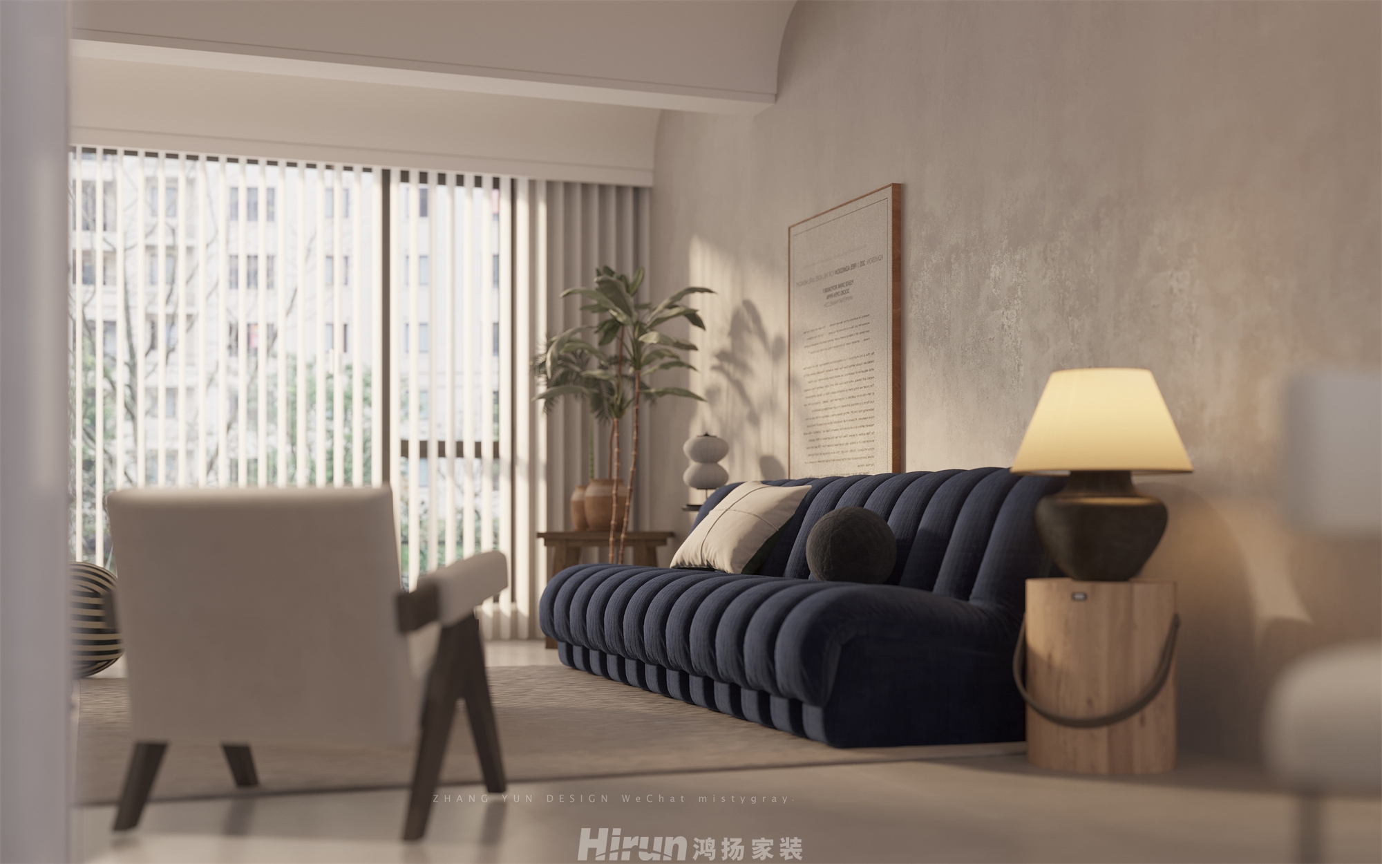 長房領(lǐng)袖時代139㎡復古風潮三居室 裝修案例效果圖-5