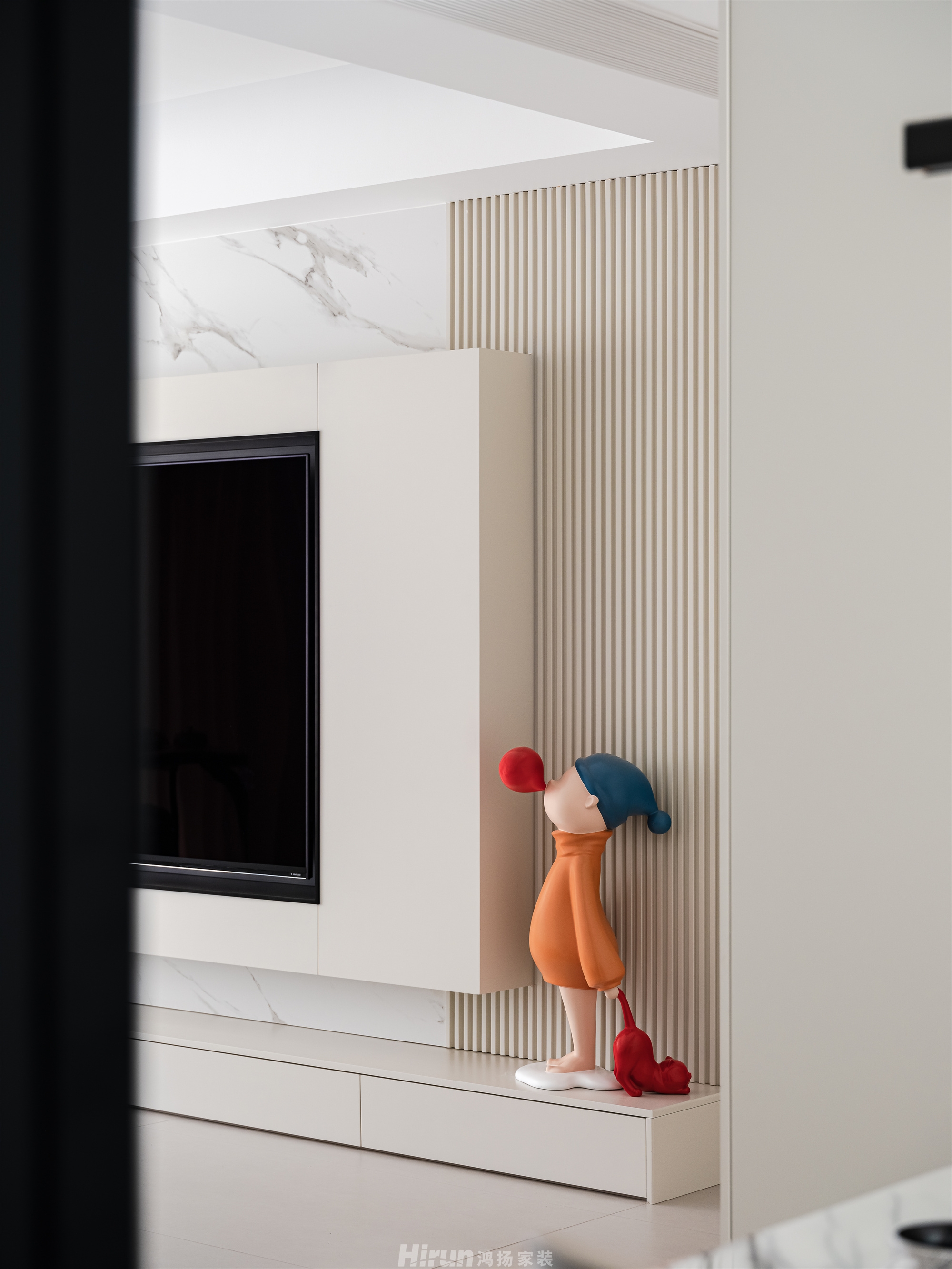 天城國際廣場170㎡雅致現代五居室 裝修案例實景圖-4