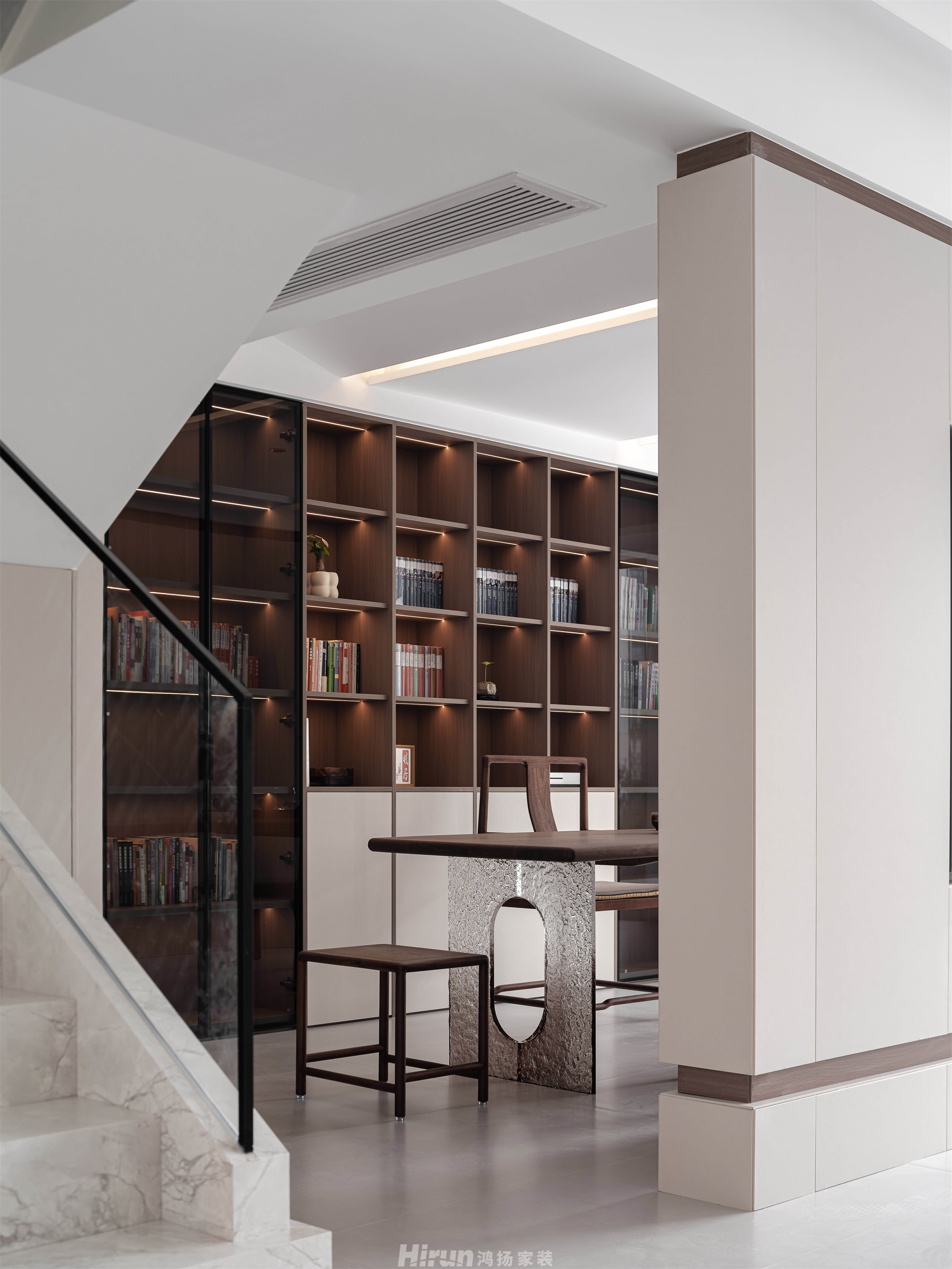 佳兆業(yè)城市廣場200㎡雅致現(xiàn)代五居室 裝修案例實景圖-8