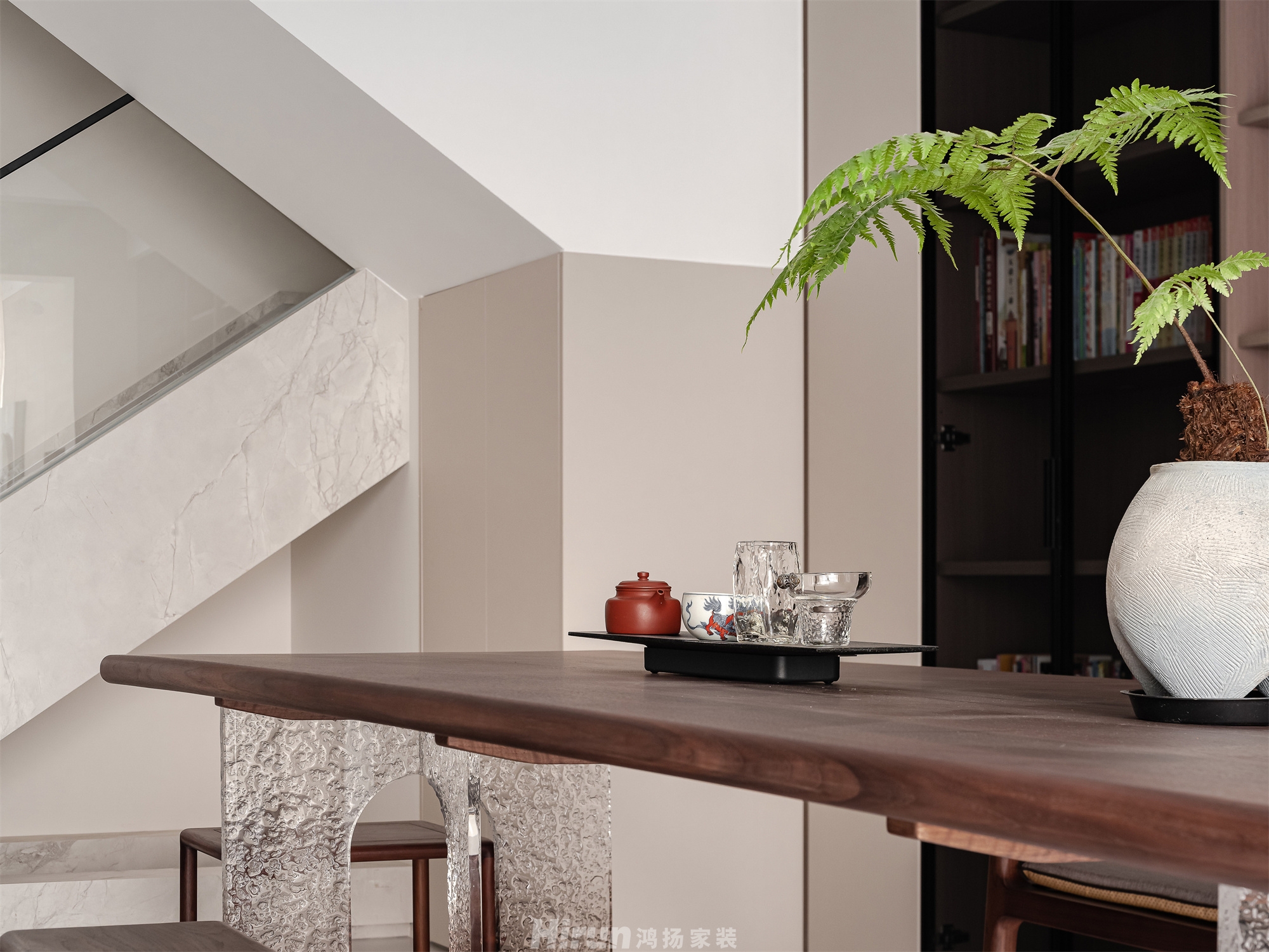 佳兆業(yè)城市廣場200㎡雅致現(xiàn)代五居室 裝修案例實景圖-9