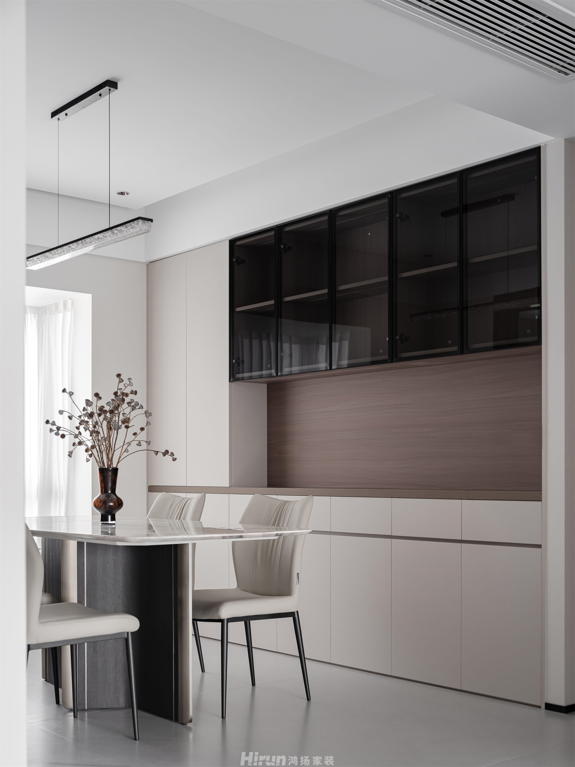 佳兆業(yè)城市廣場200㎡雅致現(xiàn)代五居室 裝修案例實景圖-10