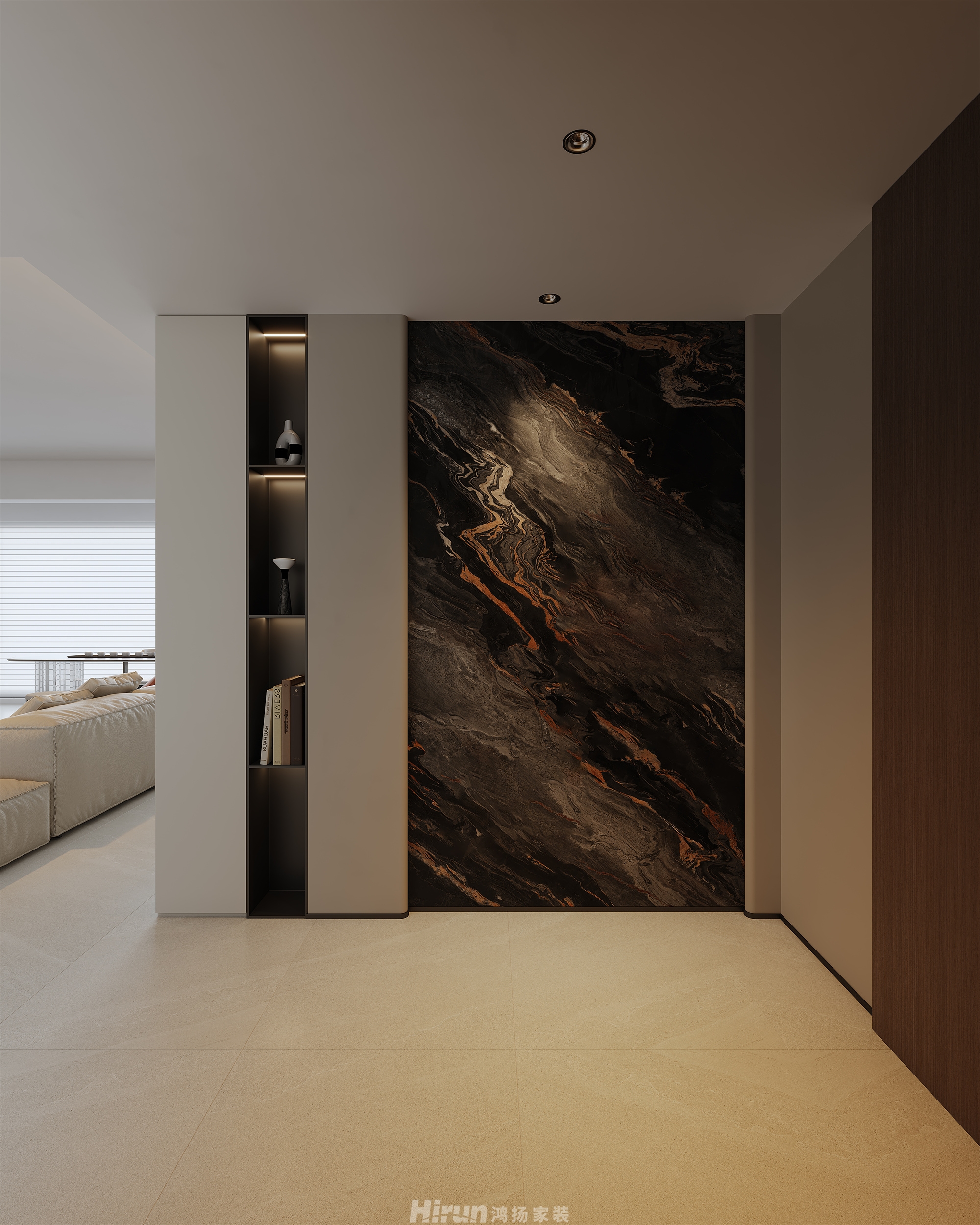 城投 秀峰一品180㎡優雅繽紛四居室 裝修案例效果圖-8