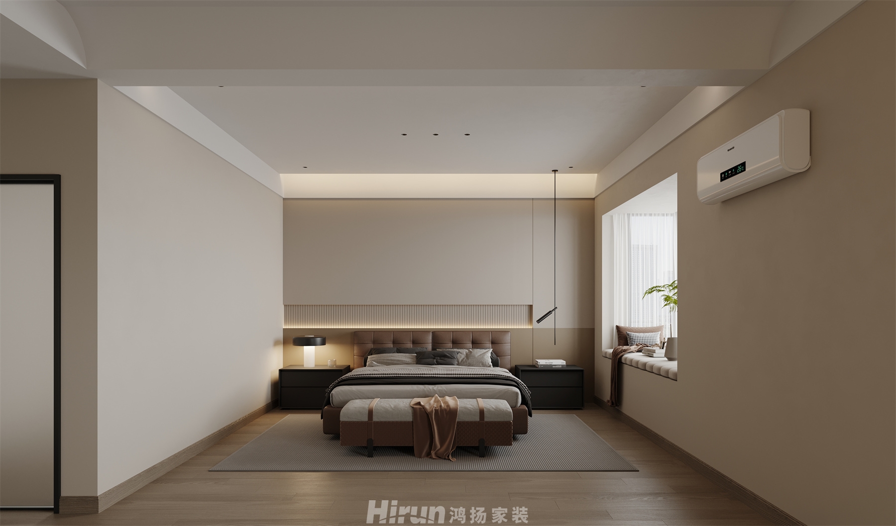 江山帝景360㎡新裝飾主義復式 裝修案例效果圖-5