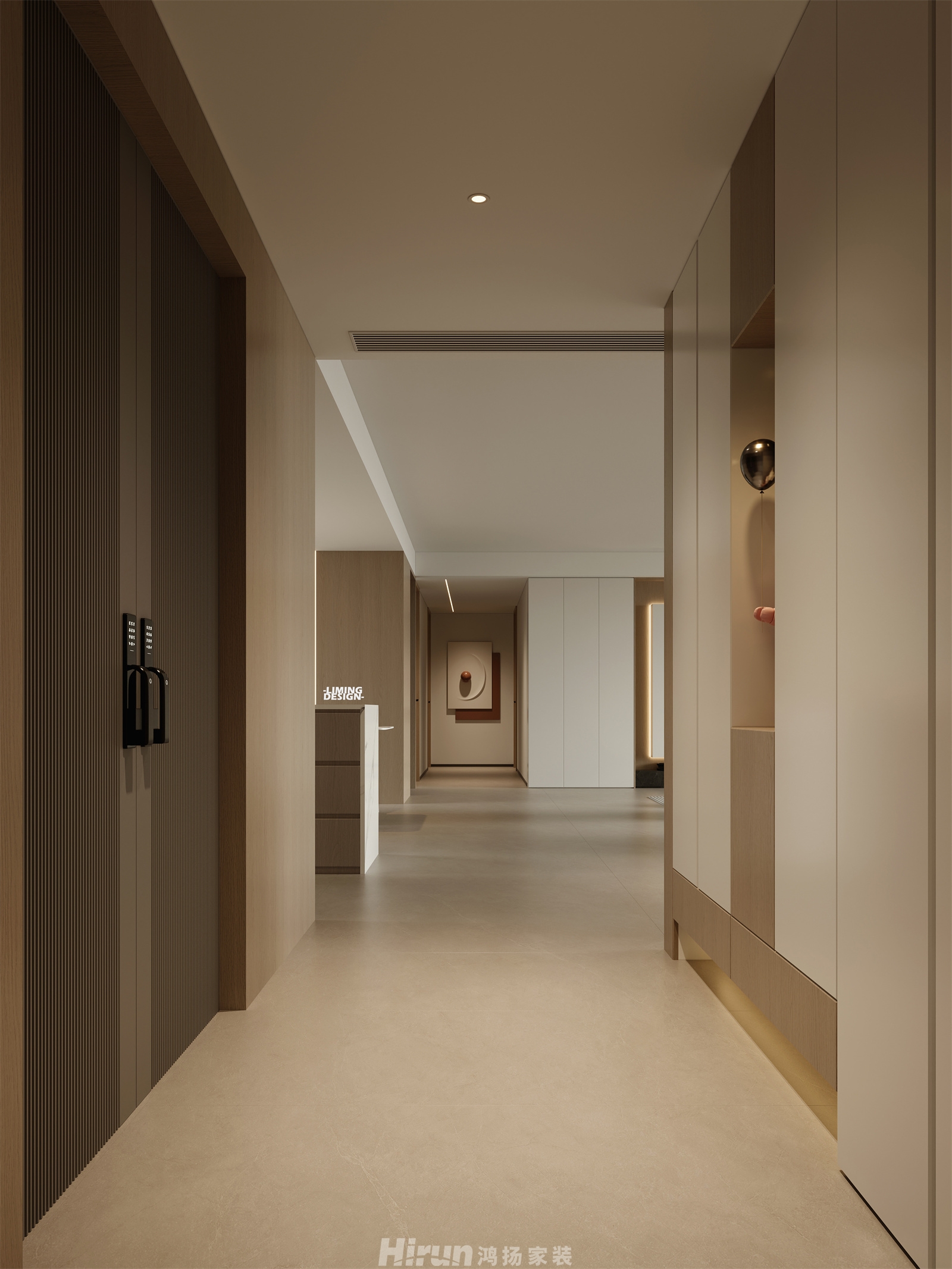 中建鈺和城240㎡雅致現代大平層 裝修案例效果圖-12