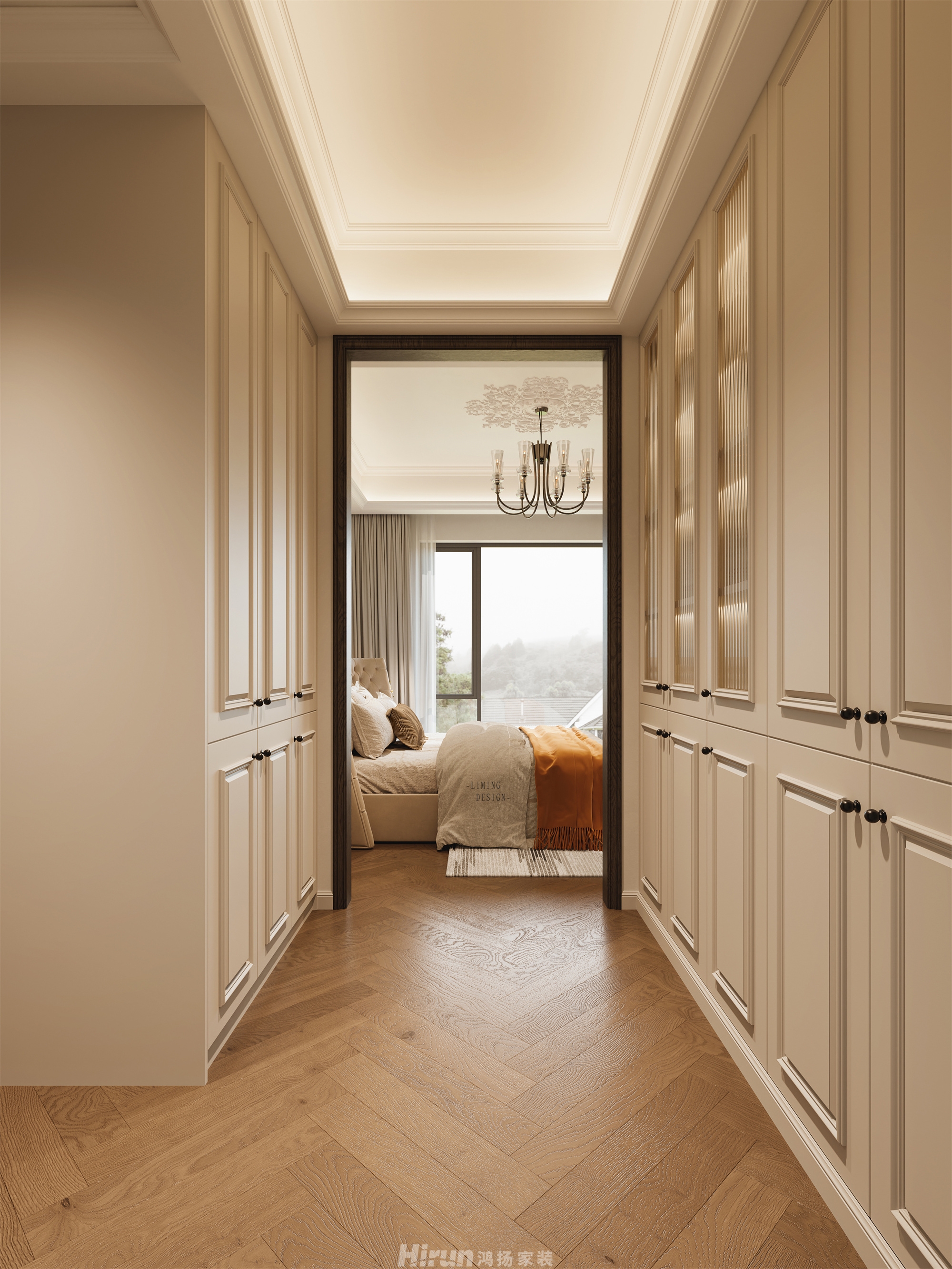 北辰府300㎡輕歐簡美大平層 裝修案例效果圖-13