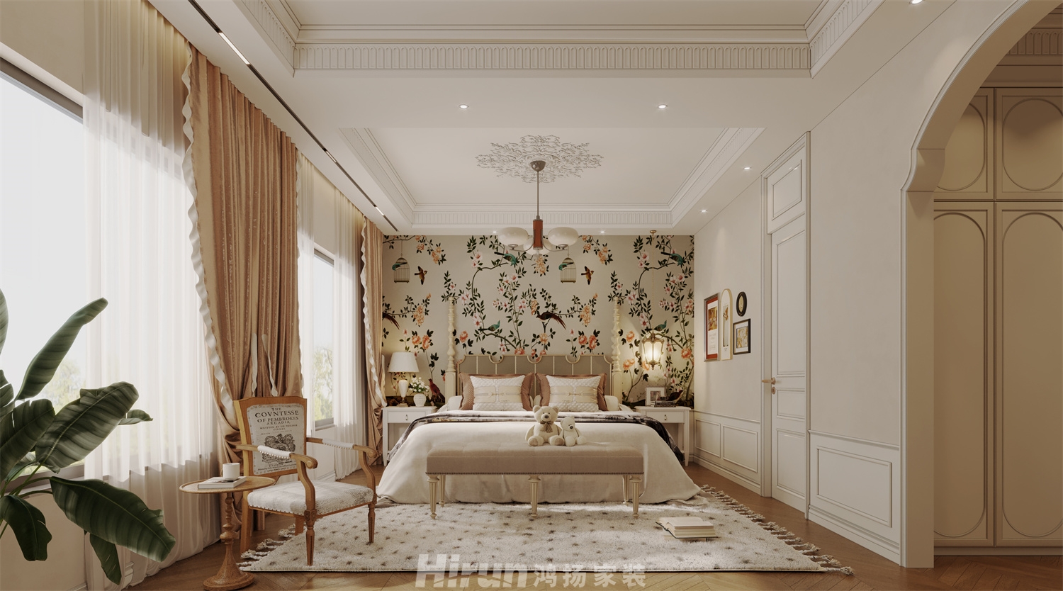 金澤園1000㎡寫意木構別墅 裝修案例效果圖-4